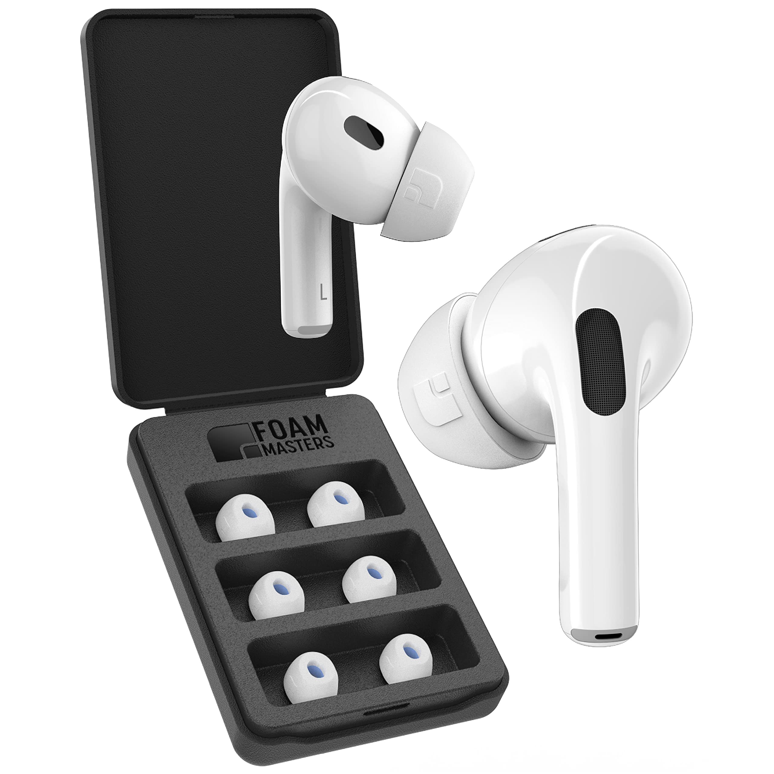 Almohadillas Viscoelásticas Foam Masters Para Airpods Pro De Primera Y Segunda Generación - Venta Internacional.