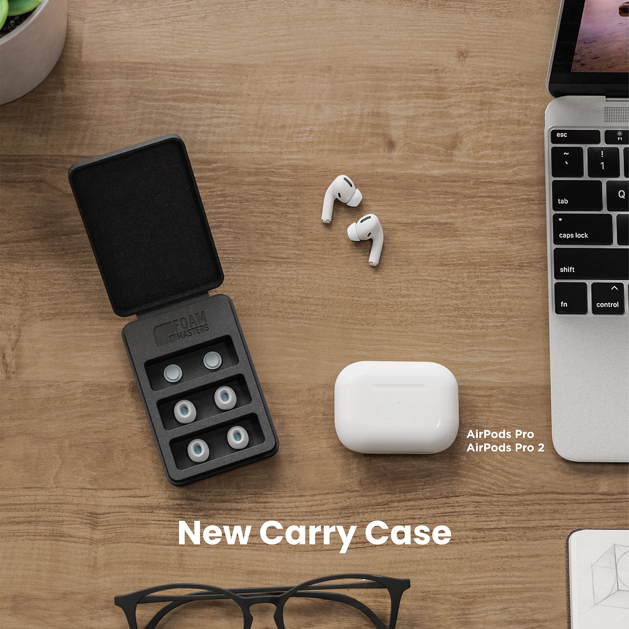 Foto 2 | Almohadillas Viscoelásticas Foam Masters Para Airpods Pro De Primera Y Segunda Generación - Venta Internacional.