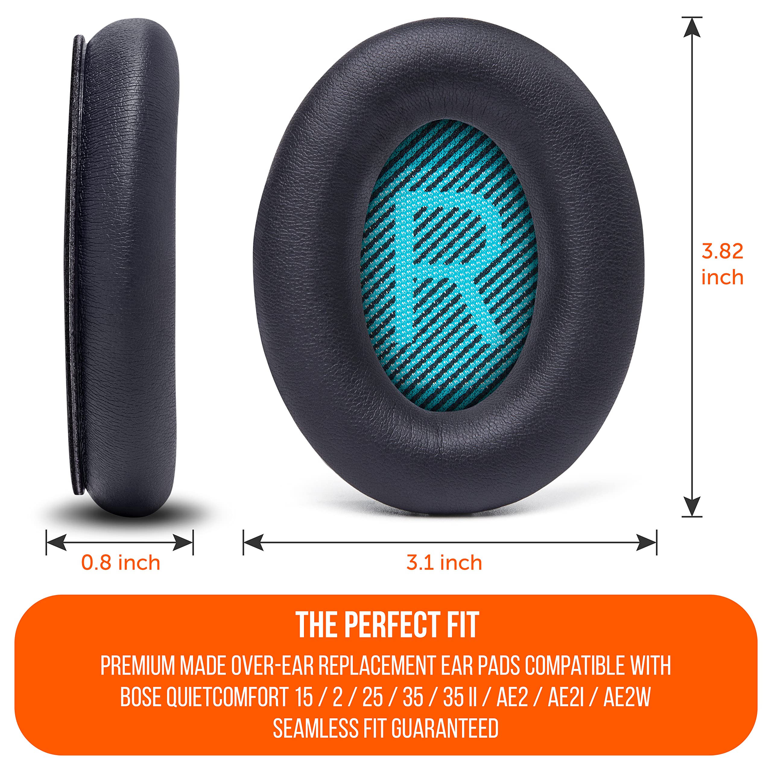Foto 6 pulgar | Almohadillas de Repuesto Wc Wicked Cushions para Auriculares Bose - Venta Internacional