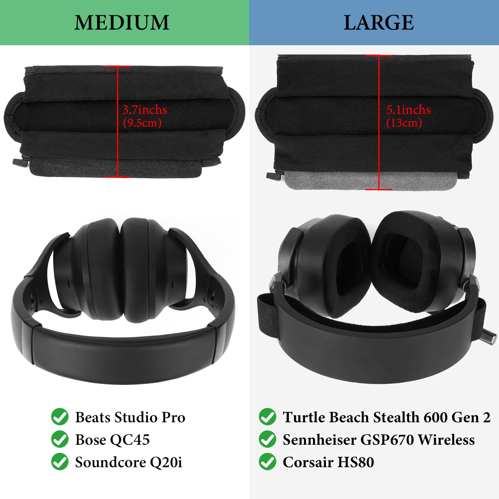 Foto 7 pulgar | Juego De Fundas Y Almohadillas Para Diadema Para Razer, Jbl Y Sennheiser - Venta Internacional.