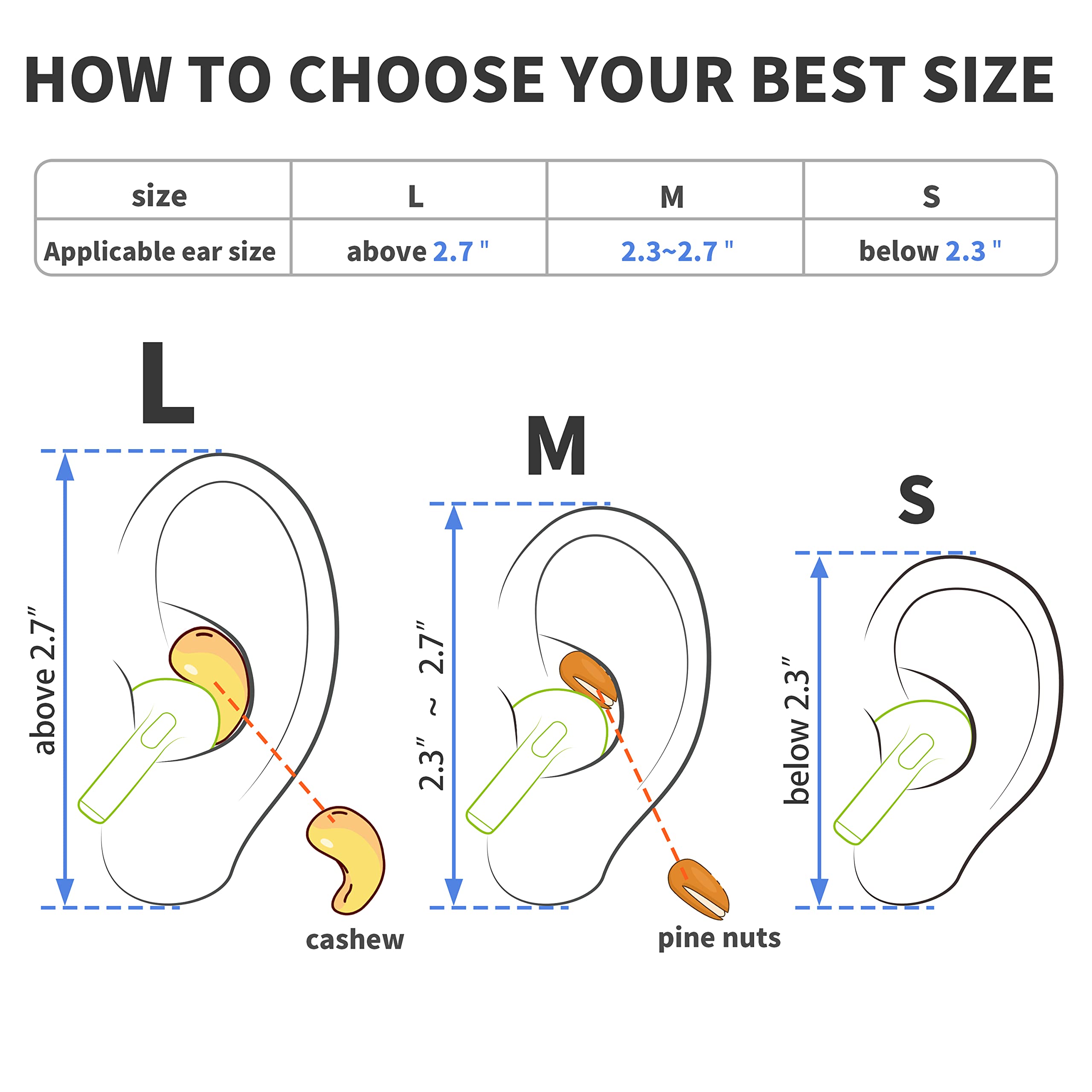 Foto 5 pulgar | Ganchos DamonLight para Airpods Pro-Venta Internacional