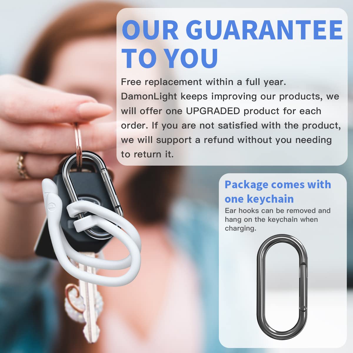 Foto 6 pulgar | Ganchos DamonLight para Airpods Pro-Venta Internacional