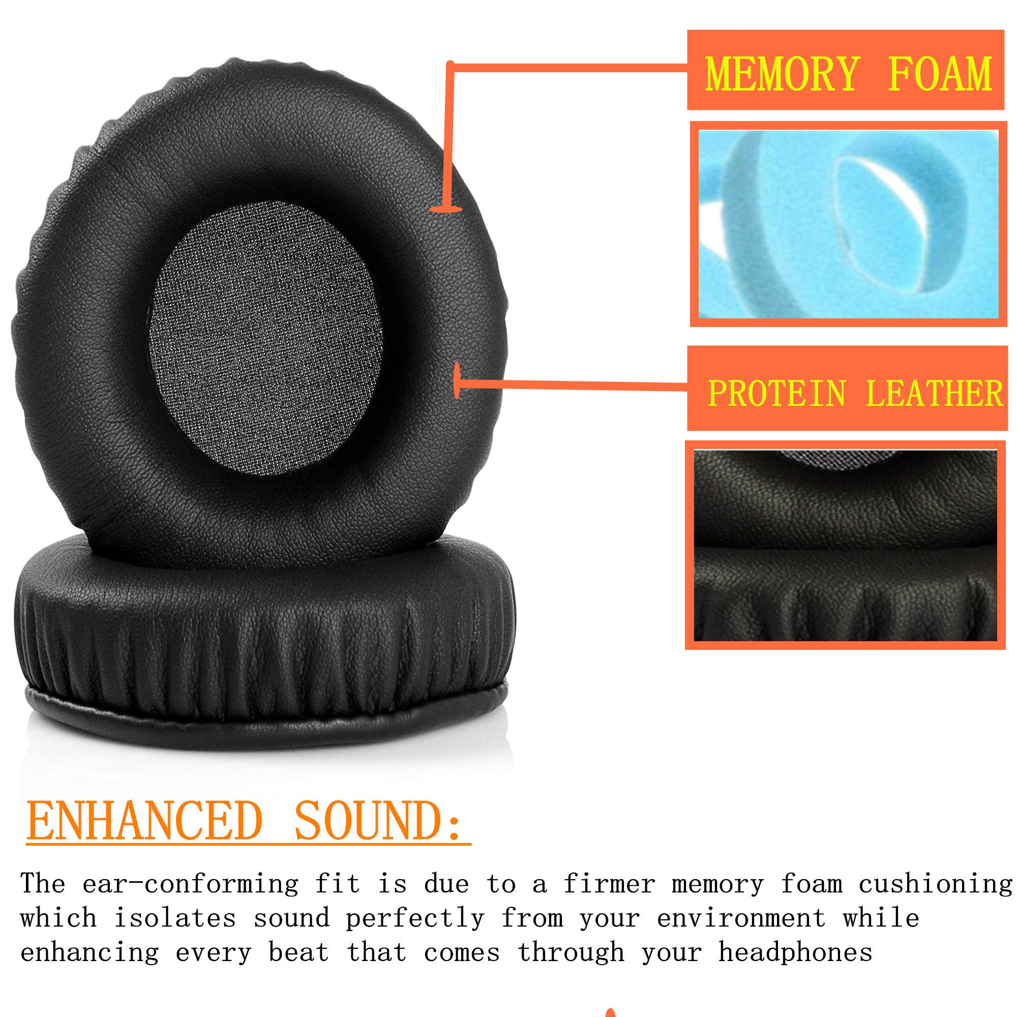 Foto 3 pulgar | Almohadillas De Repuesto Para Auriculares Sony Mdr-xd200 Mdr-xd150 - Venta Internacional.