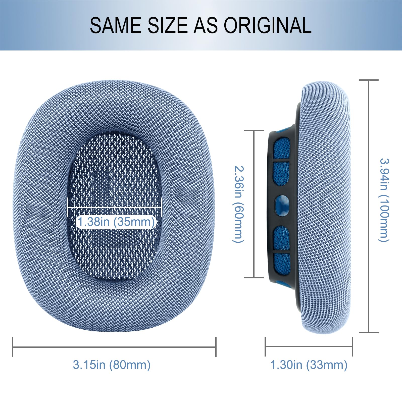Foto 7 pulgar | Almohadillas De Repuesto Para Apple Airpods Max De Gevo - Venta Internacional.