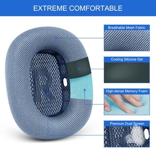 Foto 3 | Almohadillas G Gvoears para Apple Airpods Max -Venta Internacional