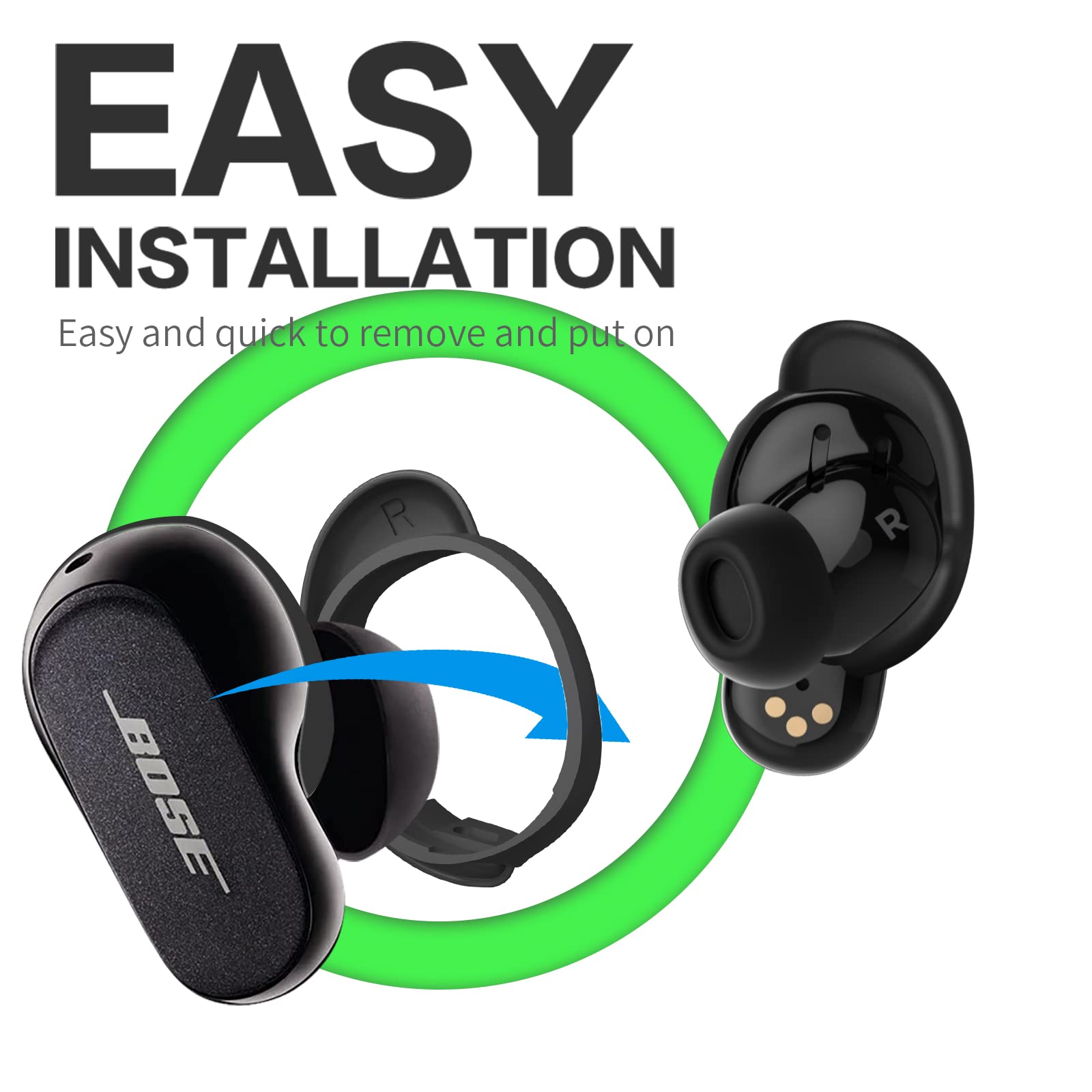 Foto 3 | Fundas Wofro para Auriculares Bose Quietcomfort 2 y Ultra - Venta Internacional