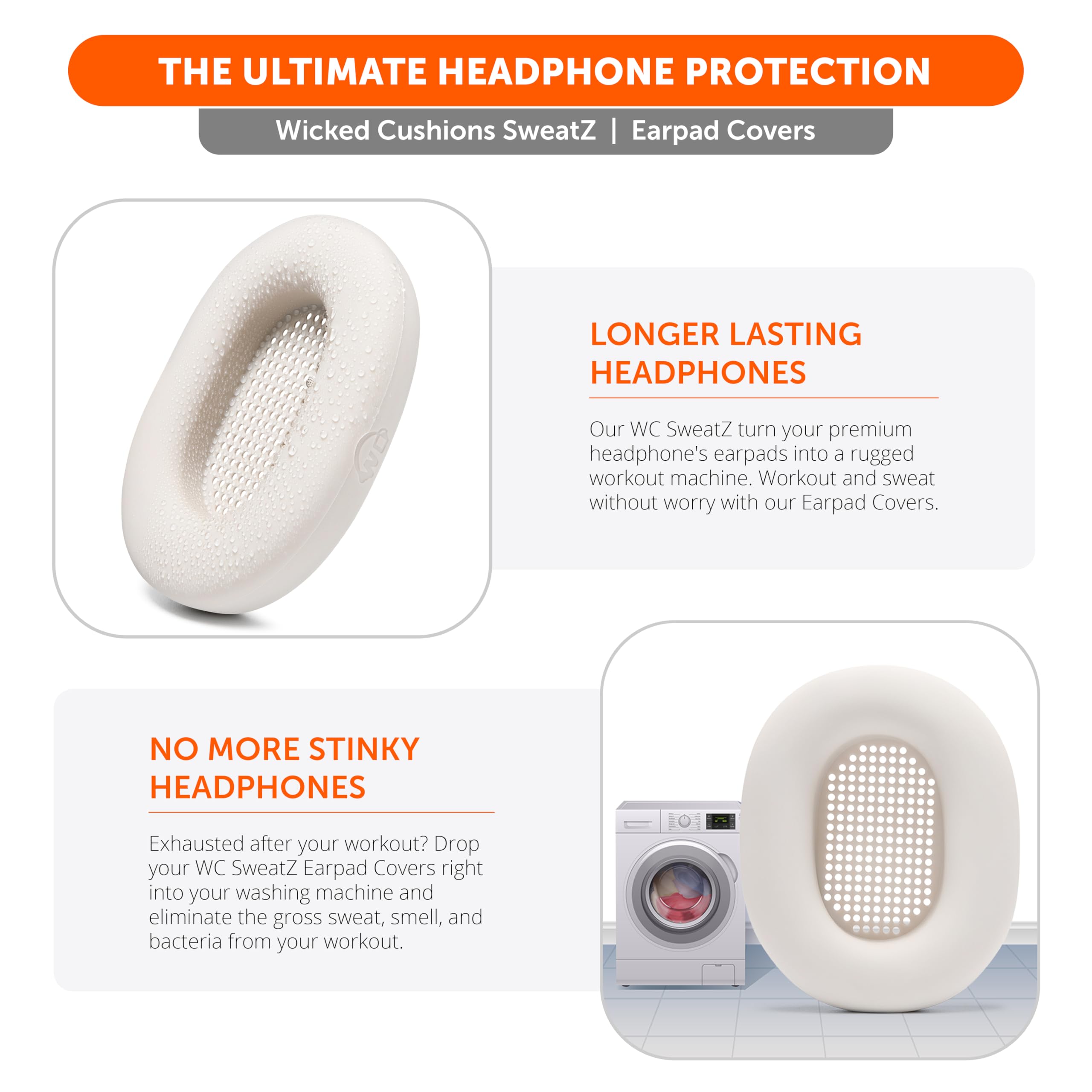 Foto 4 pulgar | Fundas Protectoras para Auriculares Wc Sweatz Xm5 Sony Wh1000xm5 - Venta Internacional