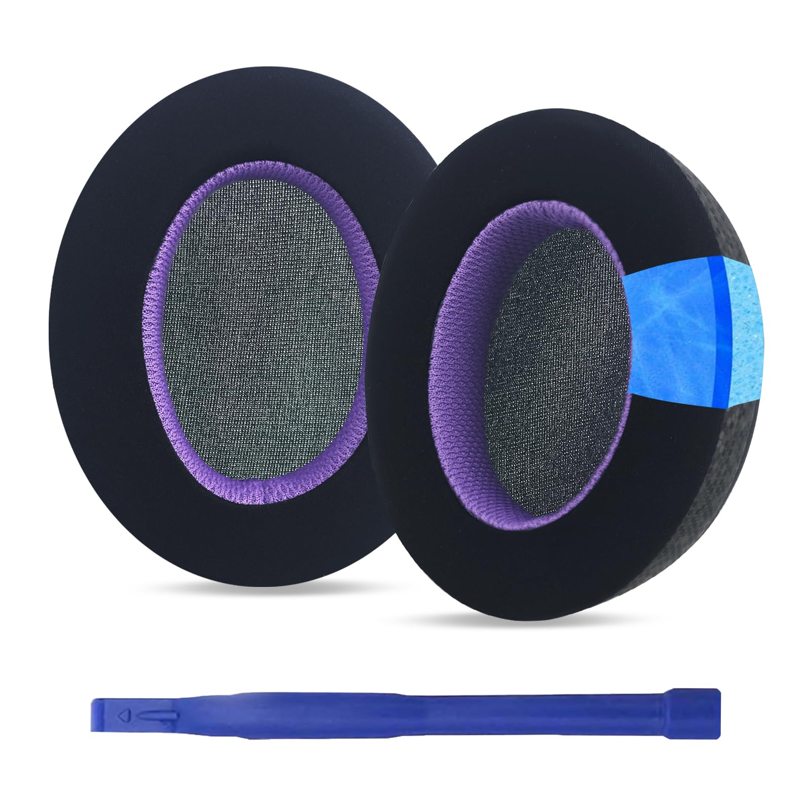Foto 1 | Almohadillas De Repuesto Adhiper Wh-xb910n, Gel Refrigerante, Color Negro Y Morado - Venta Internacional.