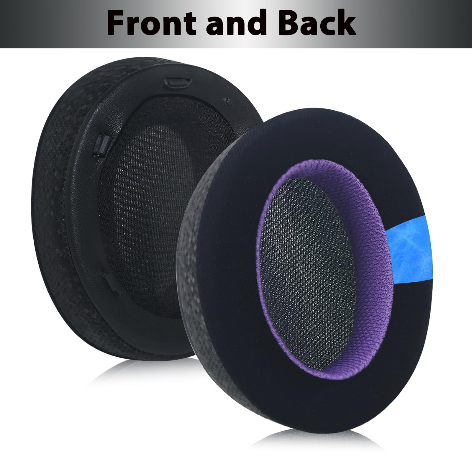Foto 7 pulgar | Almohadillas De Repuesto Adhiper Wh-xb910n, Gel Refrigerante, Color Negro Y Morado - Venta Internacional.