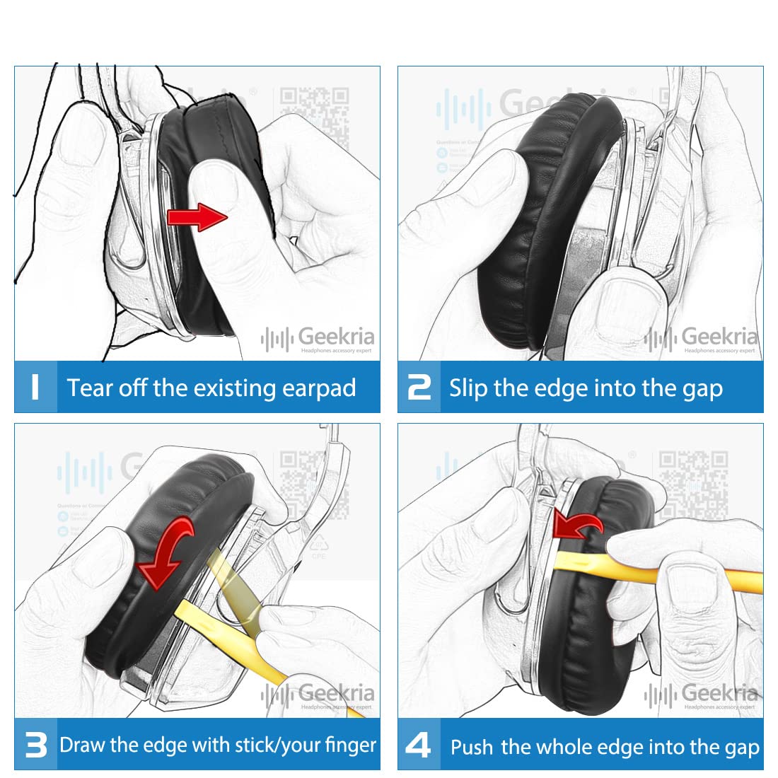Foto 6 pulgar | Almohadillas de Repuesto para Auriculares Sennheiser Momentum 2.0 - Venta Internacional