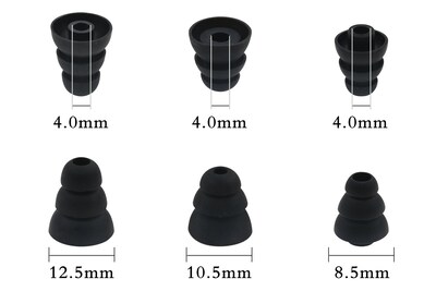 Foto 2 | Almohadilla para Auriculares Alxcd con Triple Brida 6 Pares- Venta Internacional