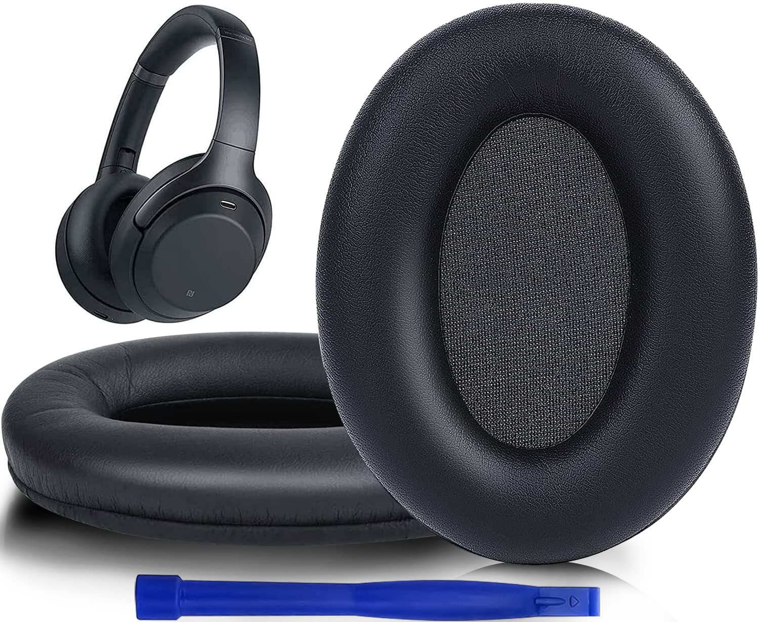 Foto 2 pulgar | Almohadillas De Repuesto Para Sony Wh-1000xm3, Color Negro - Venta Internacional.