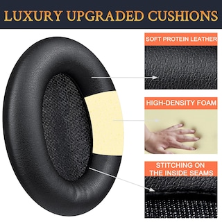 Foto 4 | Almohadillas De Repuesto Para Sony Wh-1000xm3, Color Negro - Venta Internacional.