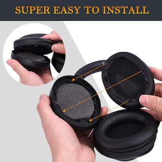 Foto 5 | Almohadillas De Repuesto Para Sony Wh-1000xm3, Color Negro - Venta Internacional.