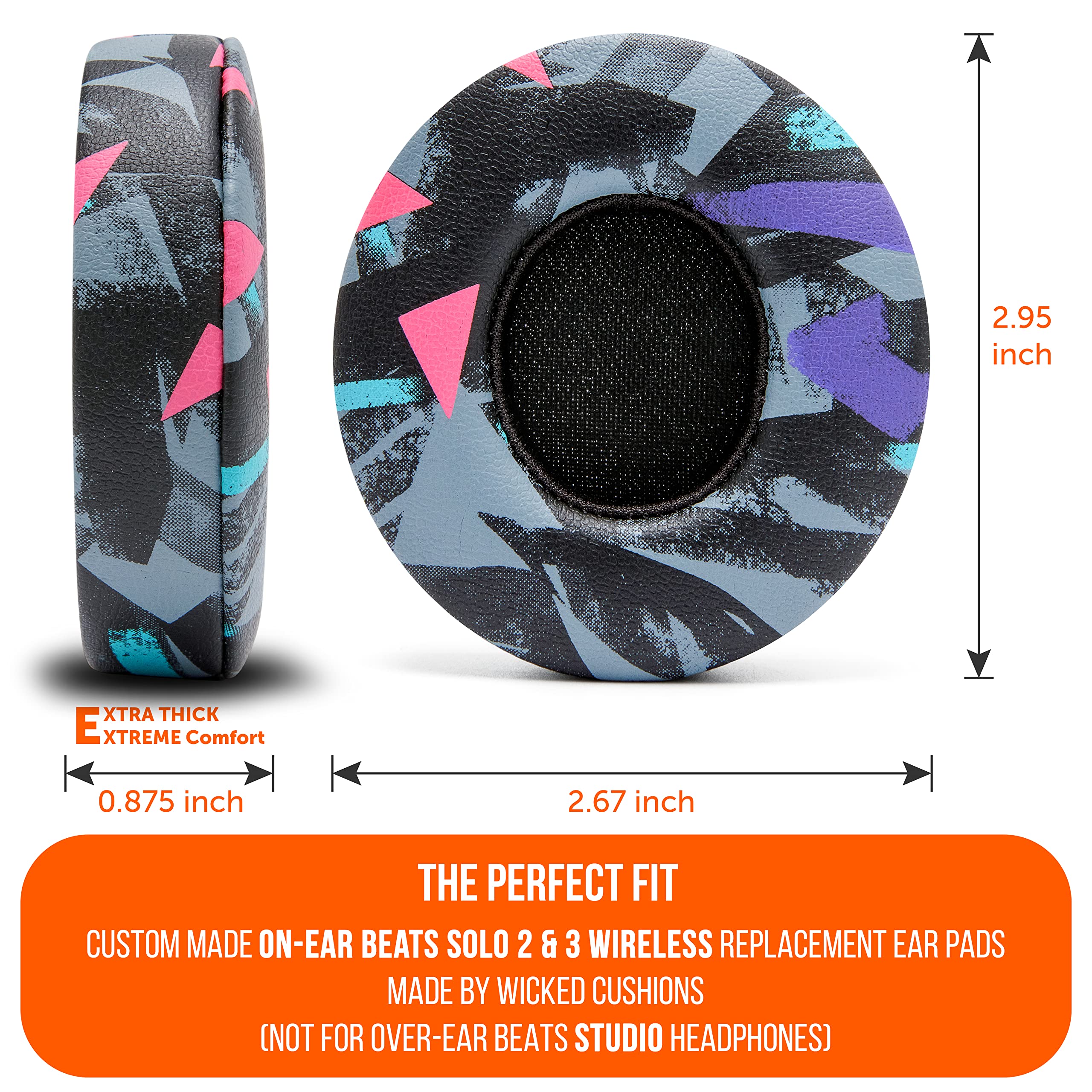 Foto 4 | Almohadillas De Repuesto Wicked Cushions Para Beats Solo 2 Y 3 - Venta Internacional.