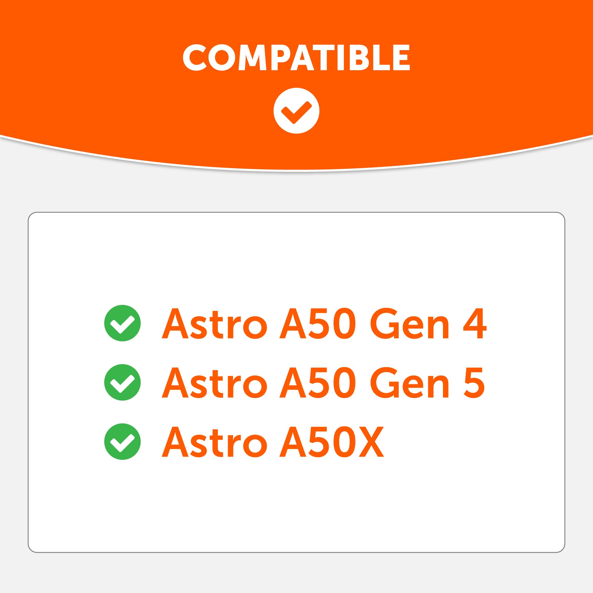 Foto 3 pulgar | Kit De Repuesto De Diadema Wc Bandz A50 Para Astro A50 Gen 4/5 - Venta Internacional.