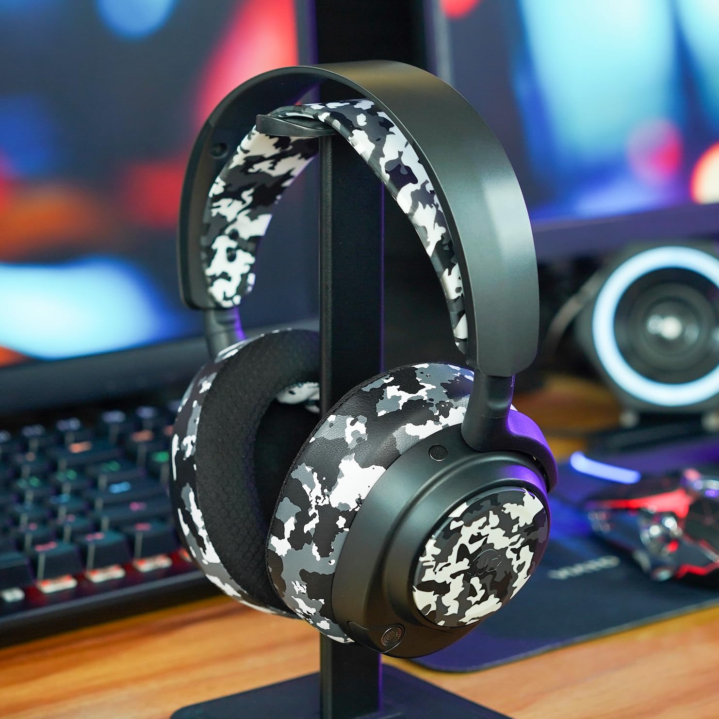 Foto 3 | Placas De Altavoz Laterales Para Auriculares Arctis Nova Wc Snow Camo - Venta Internacional.