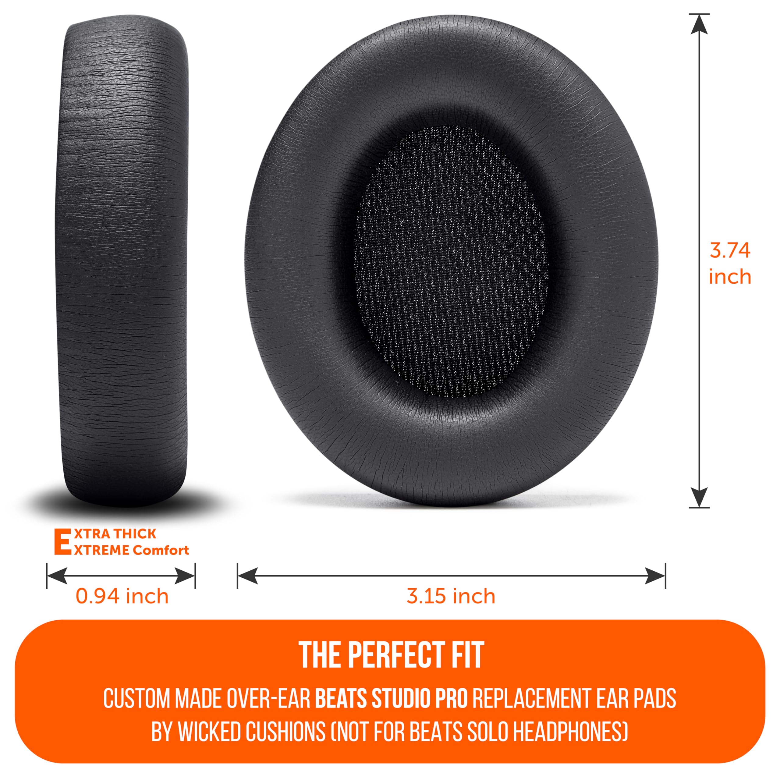 Foto 6 | Almohadillas Wicked Cushions Wc Padz Studio Pro Para Beats Studio Pro - Venta Internacional.