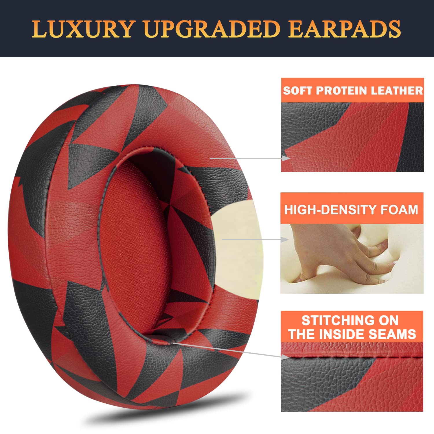 Foto 6 pulgar | Almohadillas De Repuesto Para Auriculares Beats Studio 2 Y 3 - Venta Internacional.