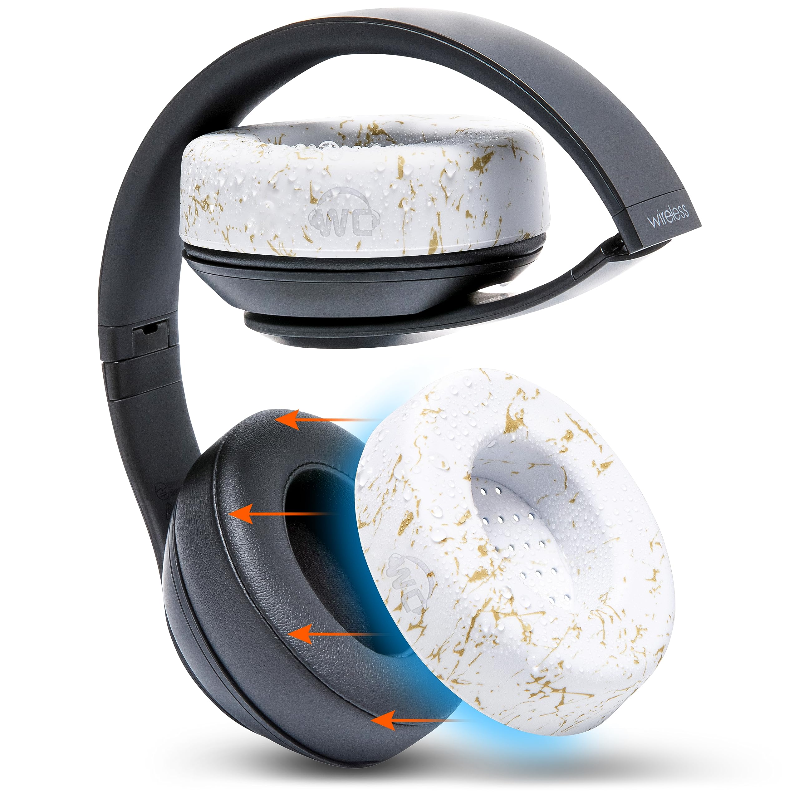Foto 2 pulgar | Fundas Para Auriculares Wc Sweatz Studio Para Beats Studio 3 Y 2  Color Dorado - Venta Internacional.