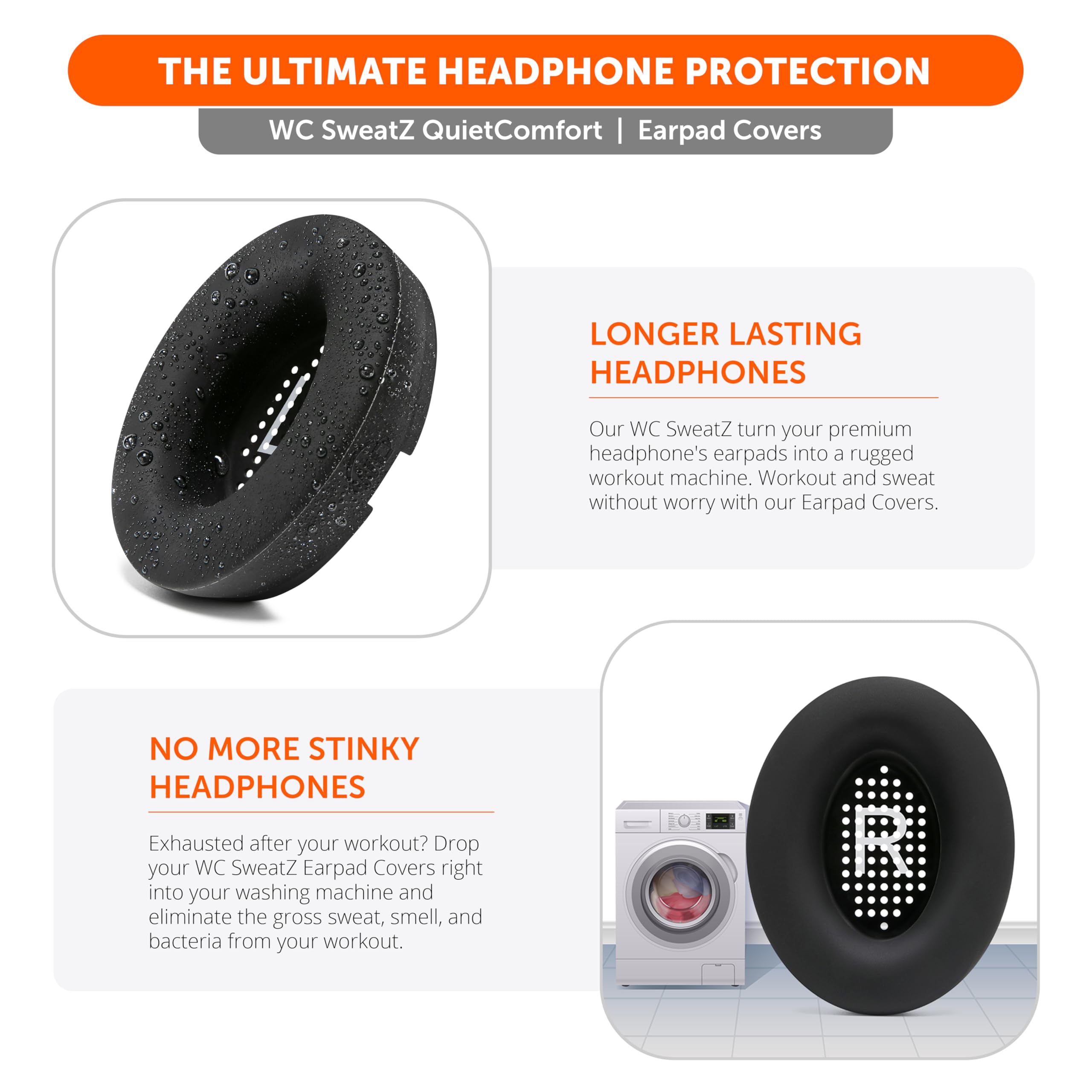 Foto 5 pulgar | Fundas Para Auriculares Wc Sweatz Quietcomfort Para Bose Qc 45/35/35ii - Venta Internacional.