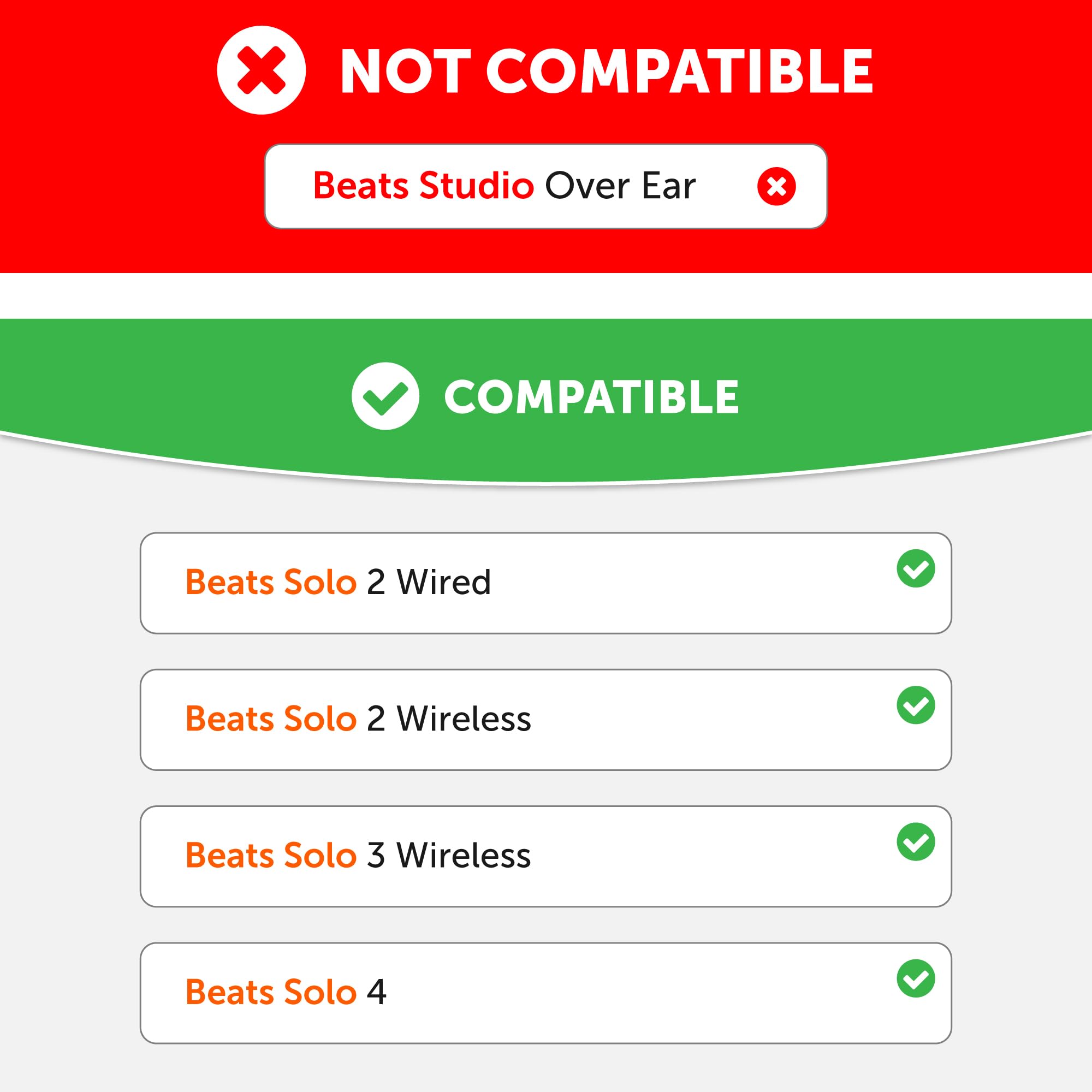 Foto 3 pulgar | Fundas Para Auriculares Wicked Cushions Beats Solo - Venta Internacional.