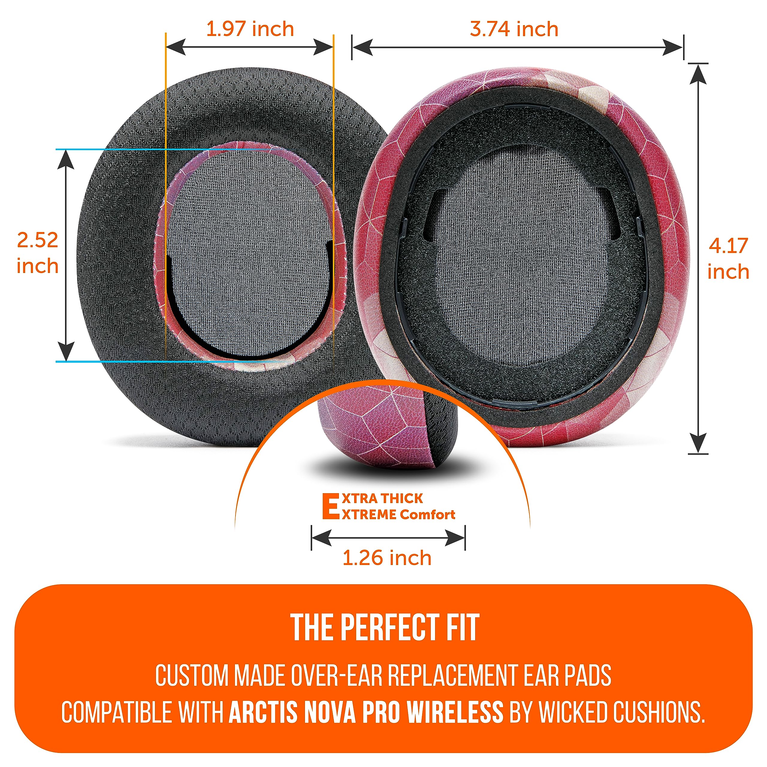 Foto 6 pulgar | Almohadillas Wc Freeze Nova Pro Wireless Arctis Nova Pro Wireless - Venta Internacional.