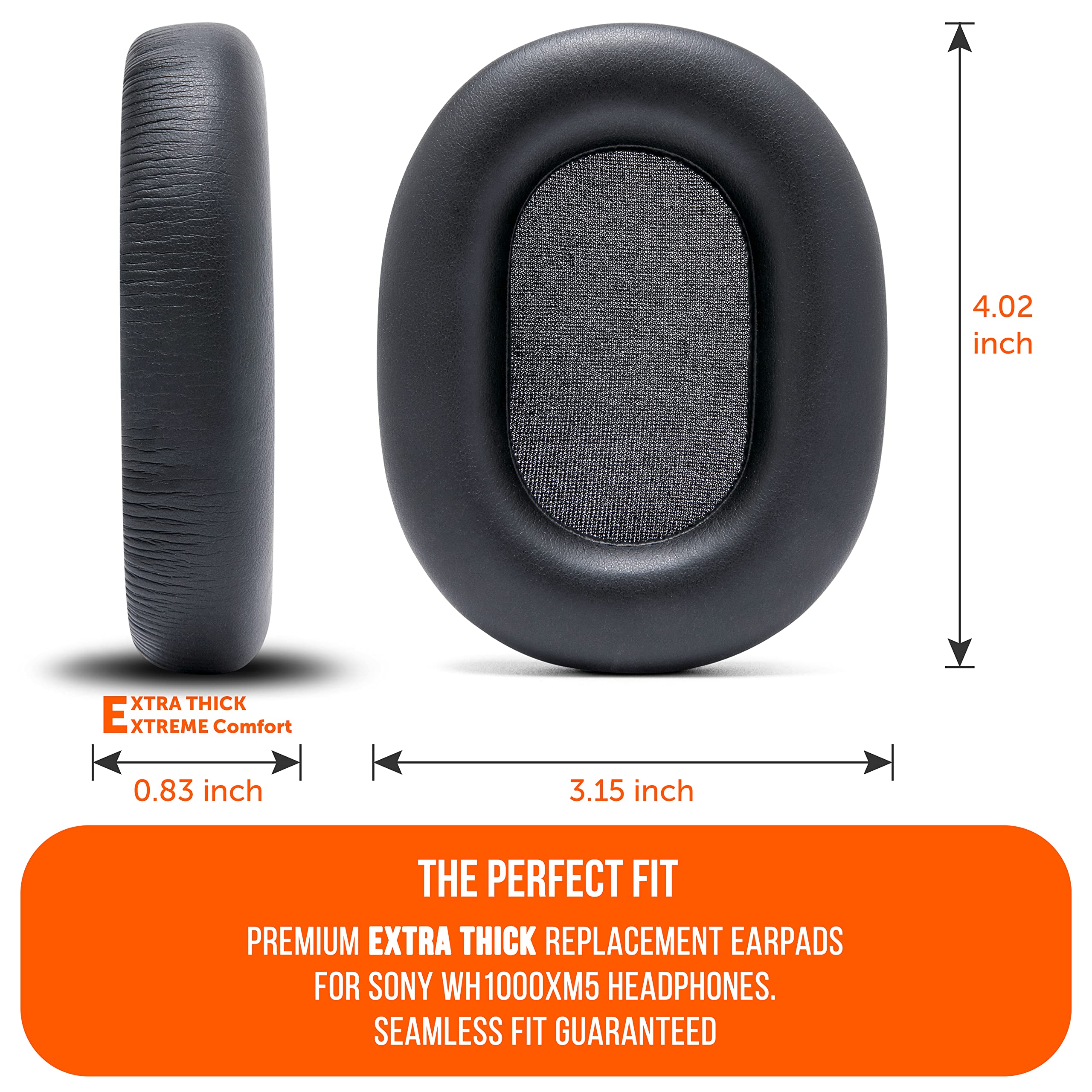 Foto 6 pulgar | Almohadillas Wicked Cushions Para Auriculares Sony Xm5  Color Negro - Venta Internacional.