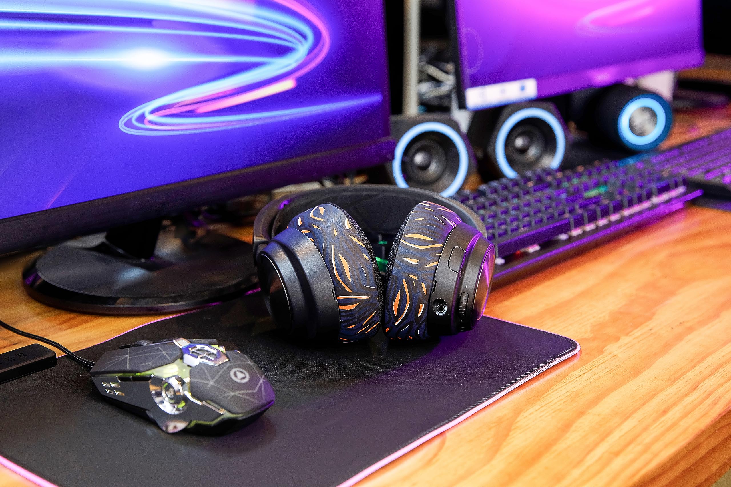 Foto 4 pulgar | Almohadillas Wc Freeze Nova Pro Wireless Arctis Navy Tiger - Venta Internacional.