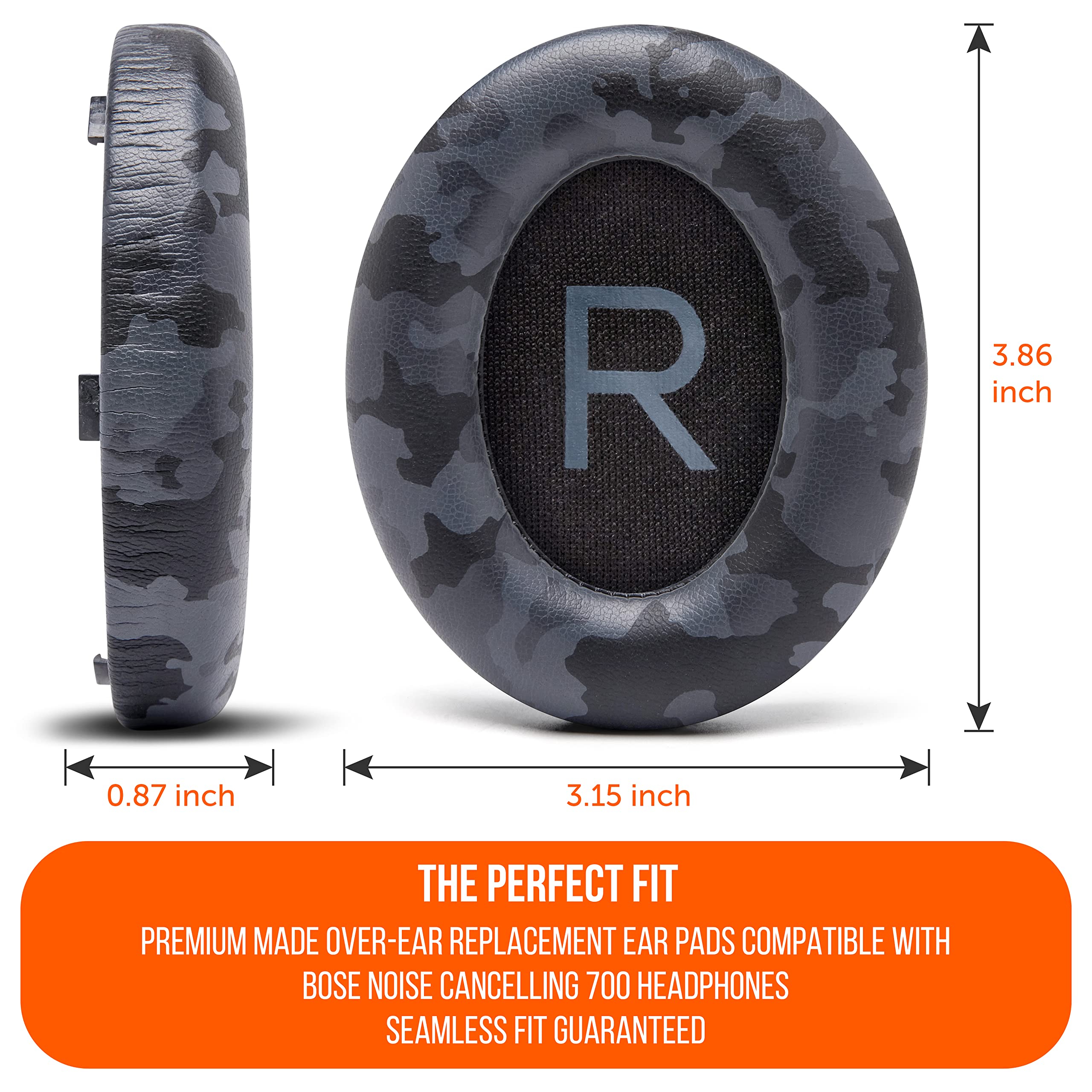 Foto 5 | Almohadillas De Repuesto Wc Wicked Cushions Para Bose 700  Color Negro - Venta Internacional.