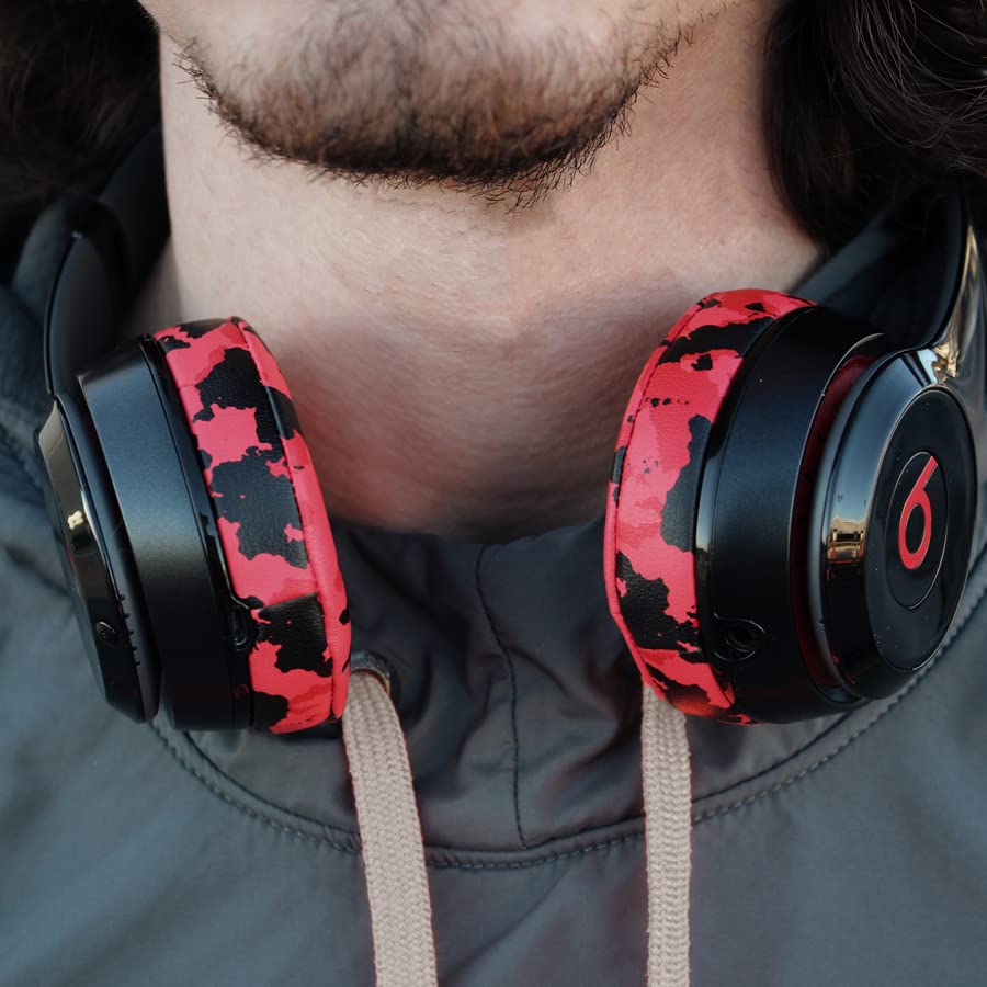 Foto 3 | Almohadillas De Repuesto Wicked Cushions Para Beats Solo 2 Y 3  Color Rojo - Venta Internacional.