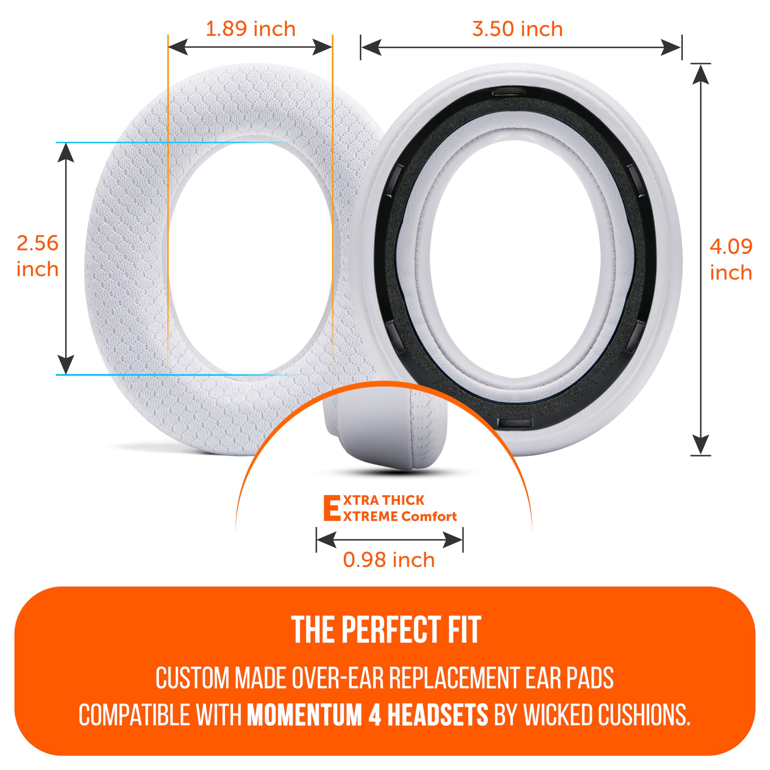 Foto 5 | Gel Refrigerante Earpads Wc Freeze Momentum 4 Para Sennheiser - Venta Internacional.