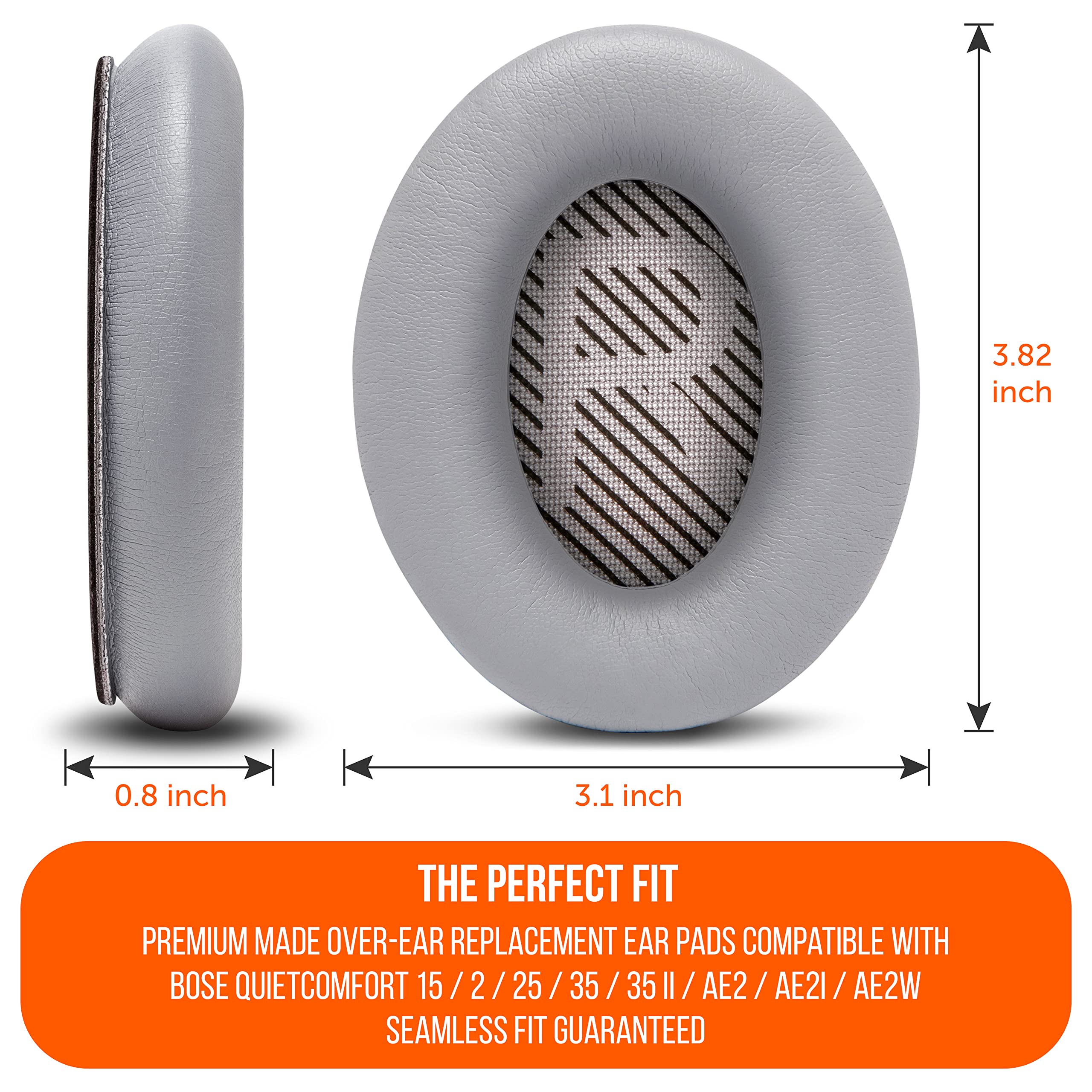Foto 6 pulgar | Almohadillas De Repuesto Wc Wicked Cushions Para Bose Qc35 Y Qc35ii - Venta Internacional.