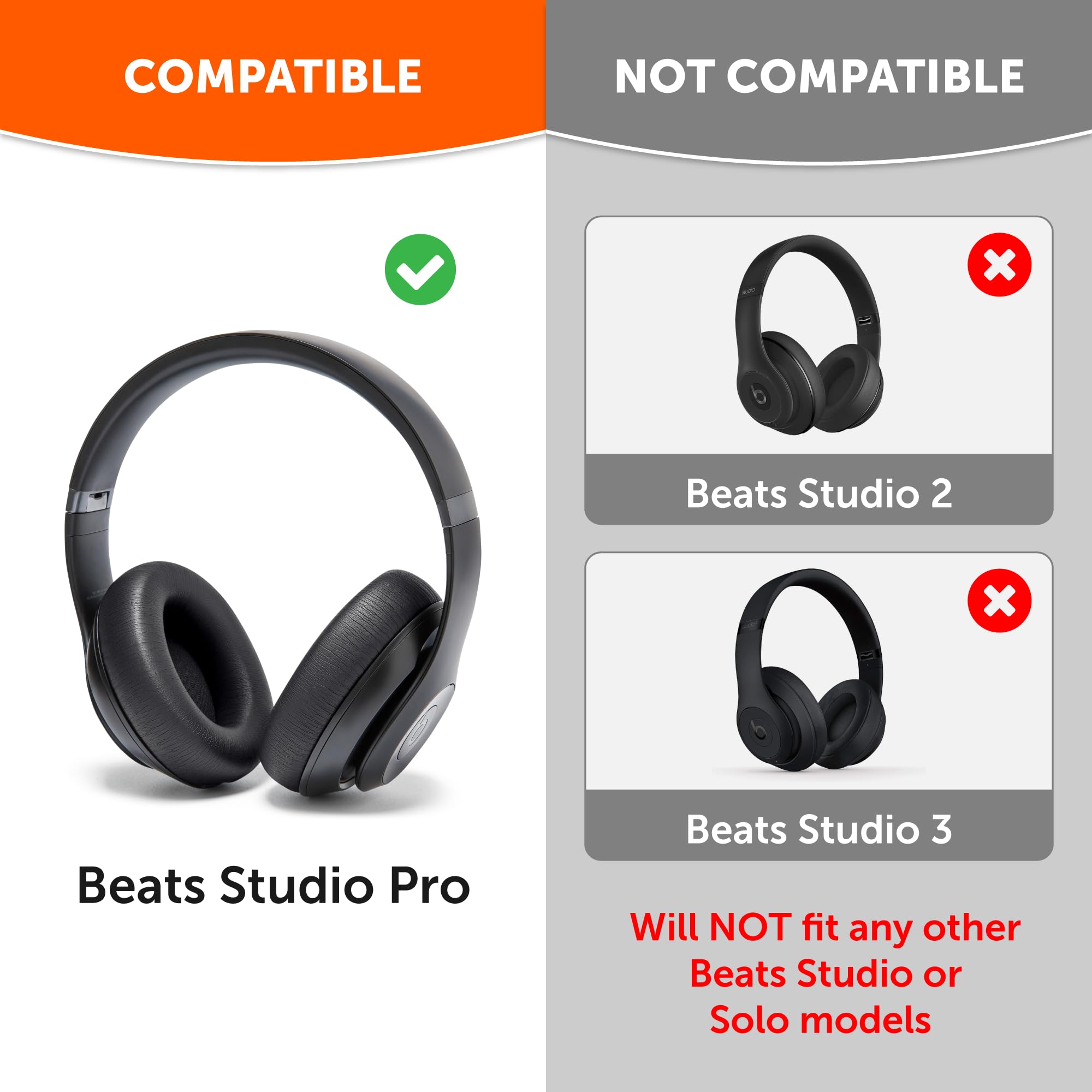 Foto 2 | Almohadillas De Gel Refrigerante Wc Freeze Studio Pro Para Beats Studio Pro - Venta Internacional.