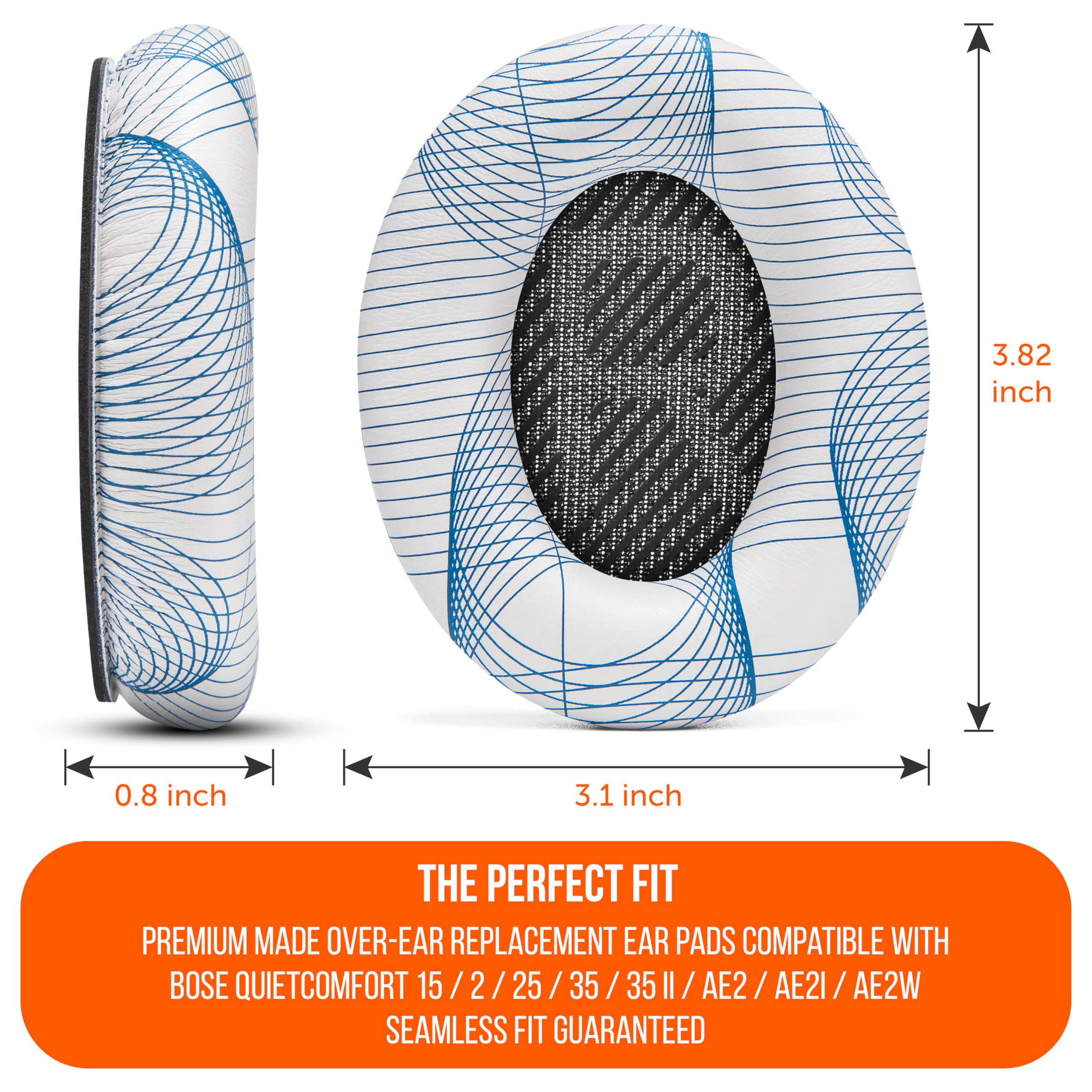 Foto 5 | Almohadillas De Repuesto Wc Wicked Cushions Para Bose Qc35 Y Qc35ii - Venta Internacional.