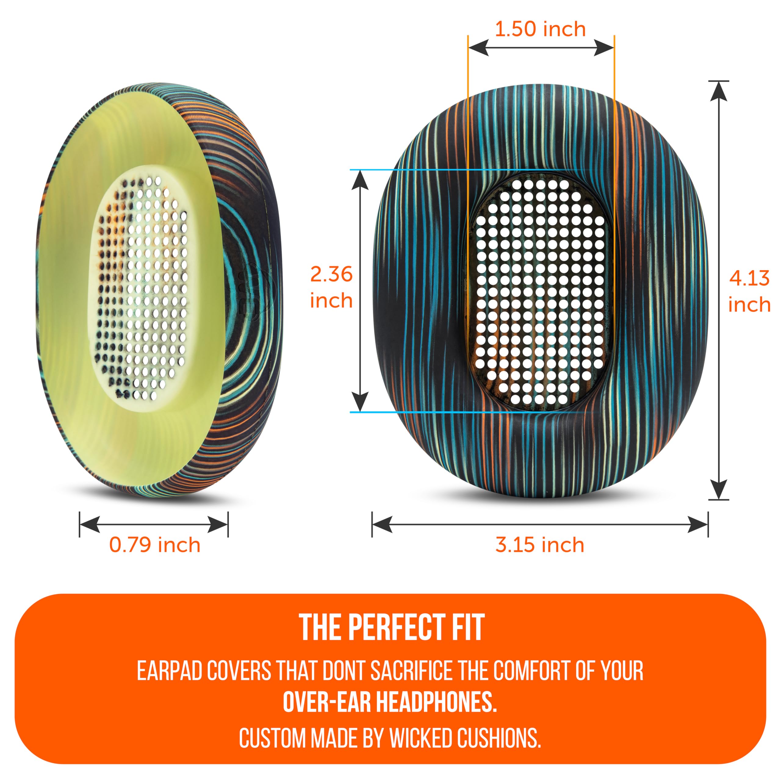 Foto 5 | Funda Protectora Para Auriculares Wicked Cushions Para Sony Wh1000xm5 - Venta Internacional.