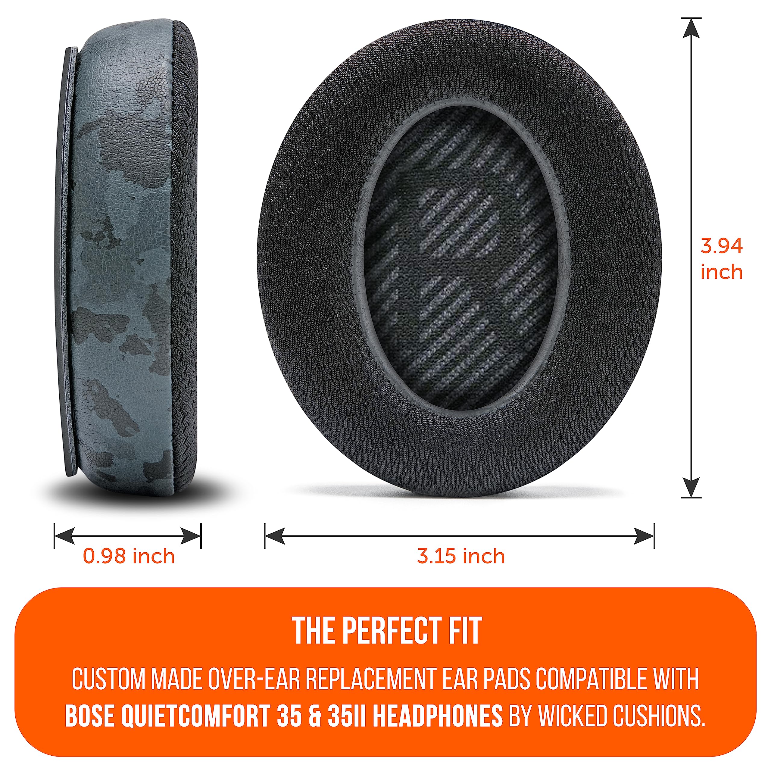 Foto 6 pulgar | Almohadillas De Gel Refrigerante Para Auriculares Bose Qc35 Y Qc35ii - Venta Internacional.
