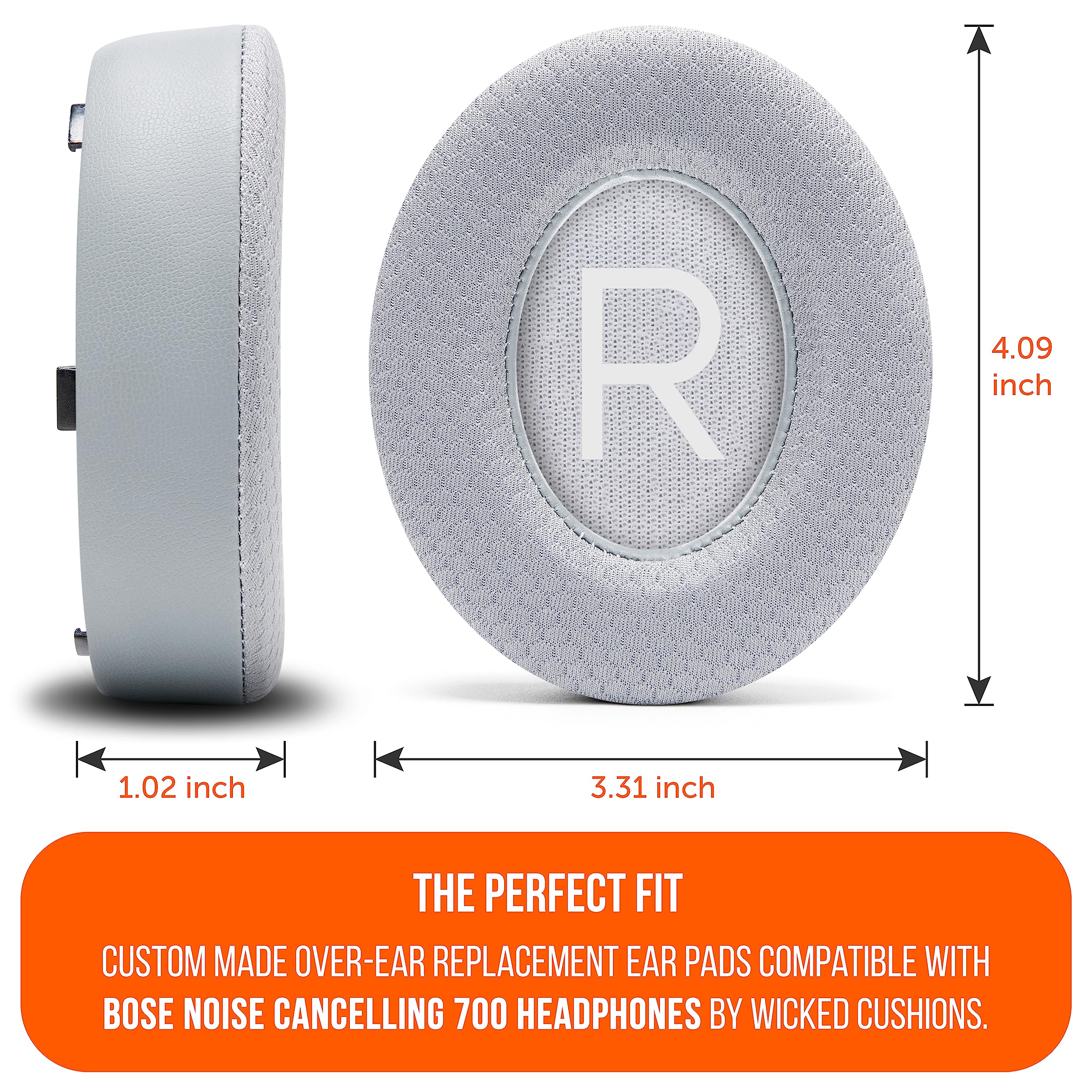 Foto 6 pulgar | Almohadillas Wc Freeze Nc700 De Gel Refrigerante Para Bose Nc 700 Silver - Venta Internacional.