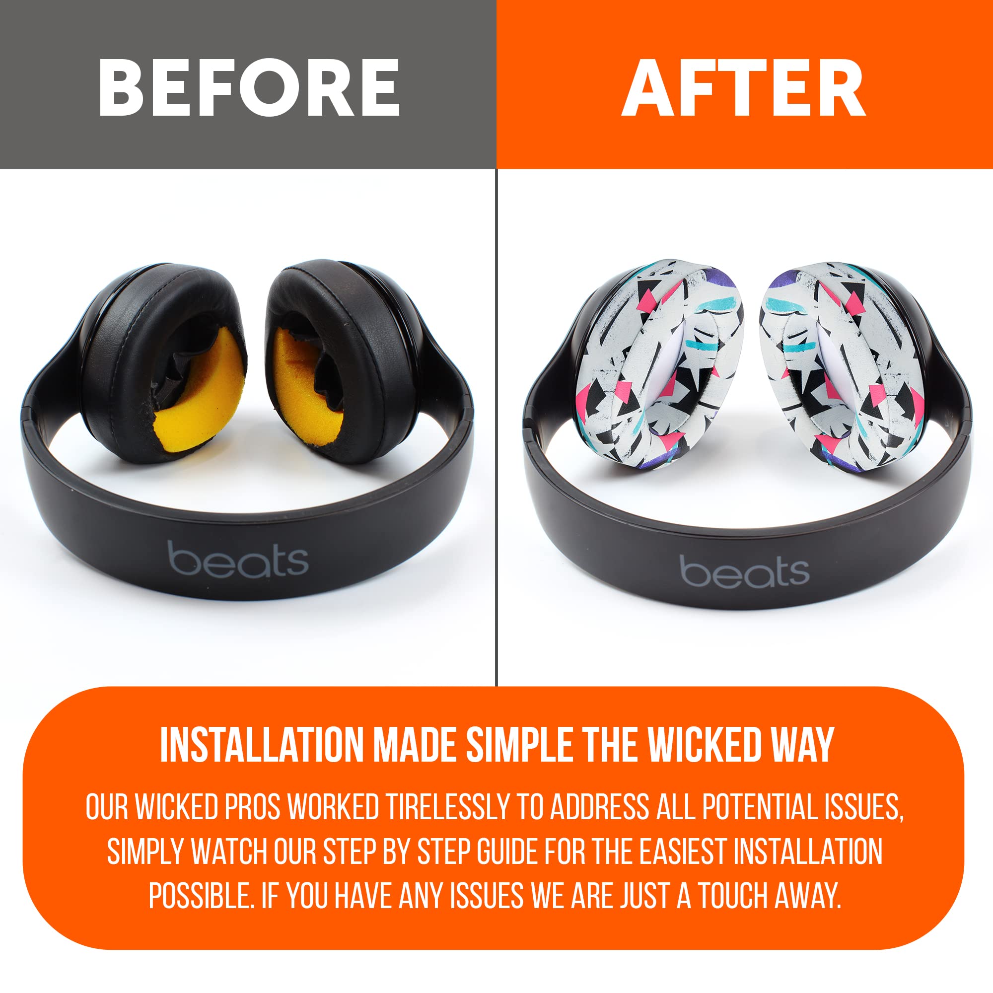 Foto 4 | Almohadillas De Repuesto Wc Wicked Cushions Para Beats Studio 2 Y 3 - Venta Internacional.