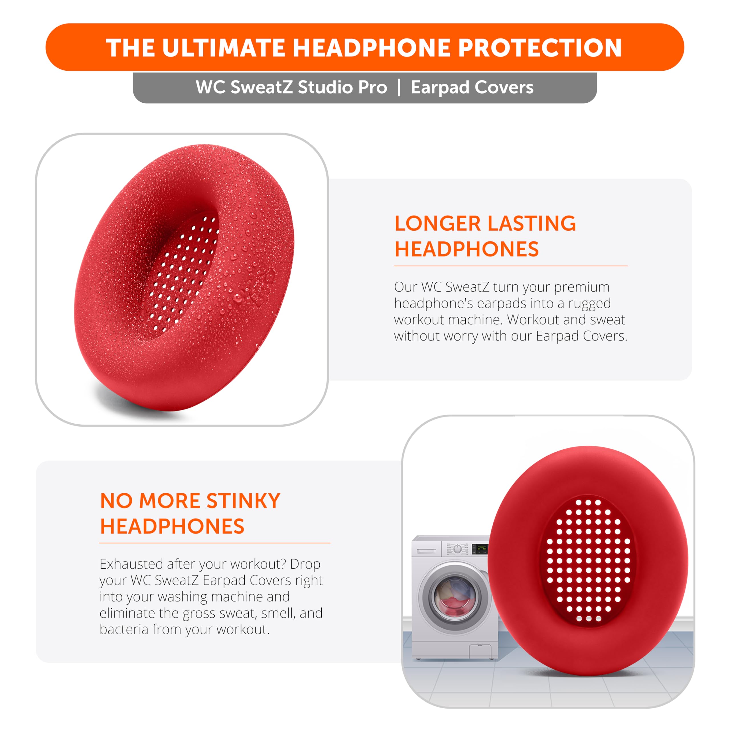 Foto 5 | Fundas Protectoras De Silicona Para Auriculares Beats Studio Pro - Venta Internacional.