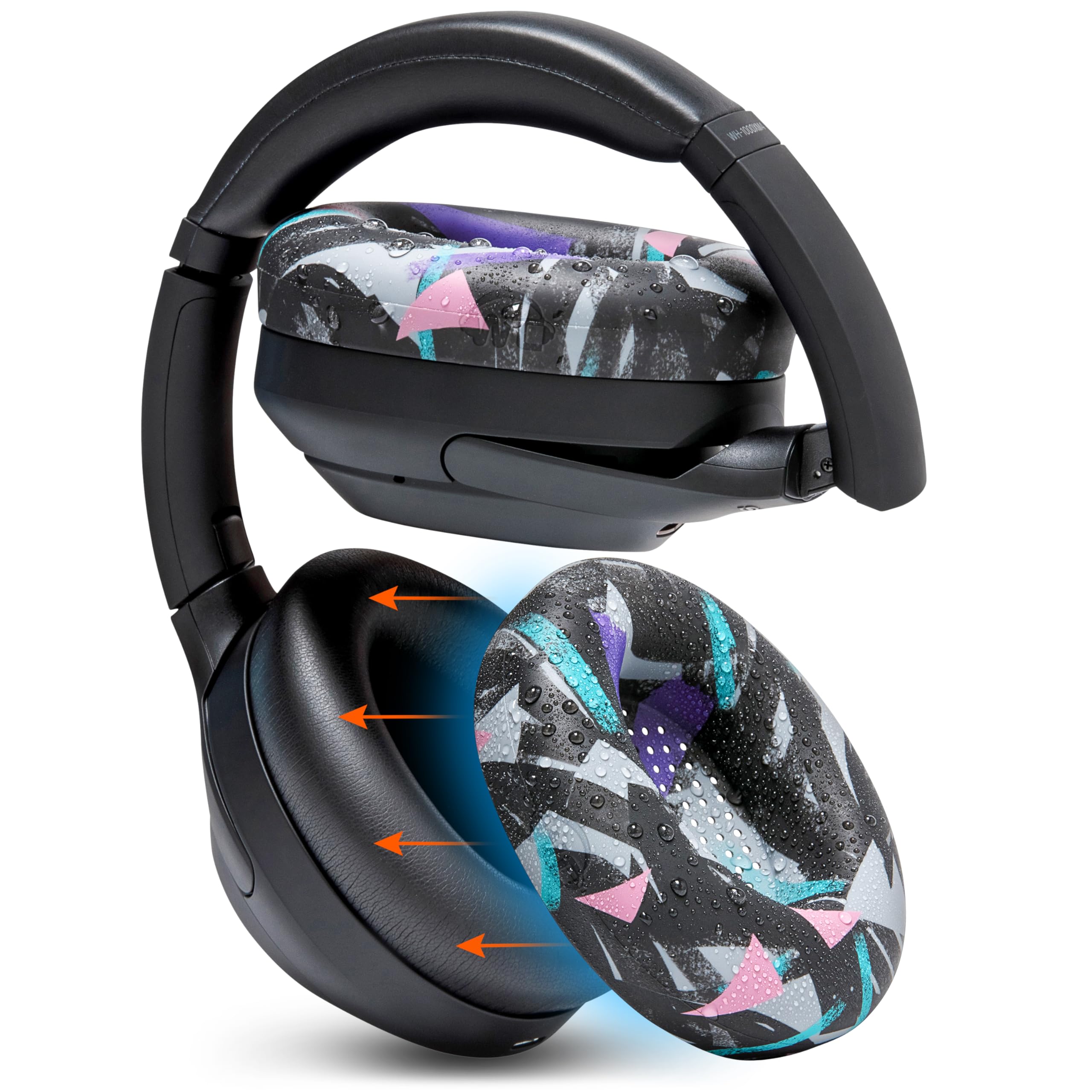 Foto 2 pulgar | Fundas Protectoras Contra El Sudor Wc Sweatz Xm4 Para Sony Wh1000xm4 - Venta Internacional.