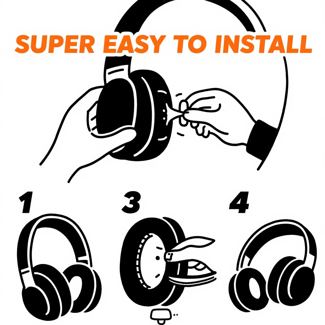 Foto 6 | Almohadillas De Repuesto Para Auriculares Steelseries Arctis - Venta Internacional.