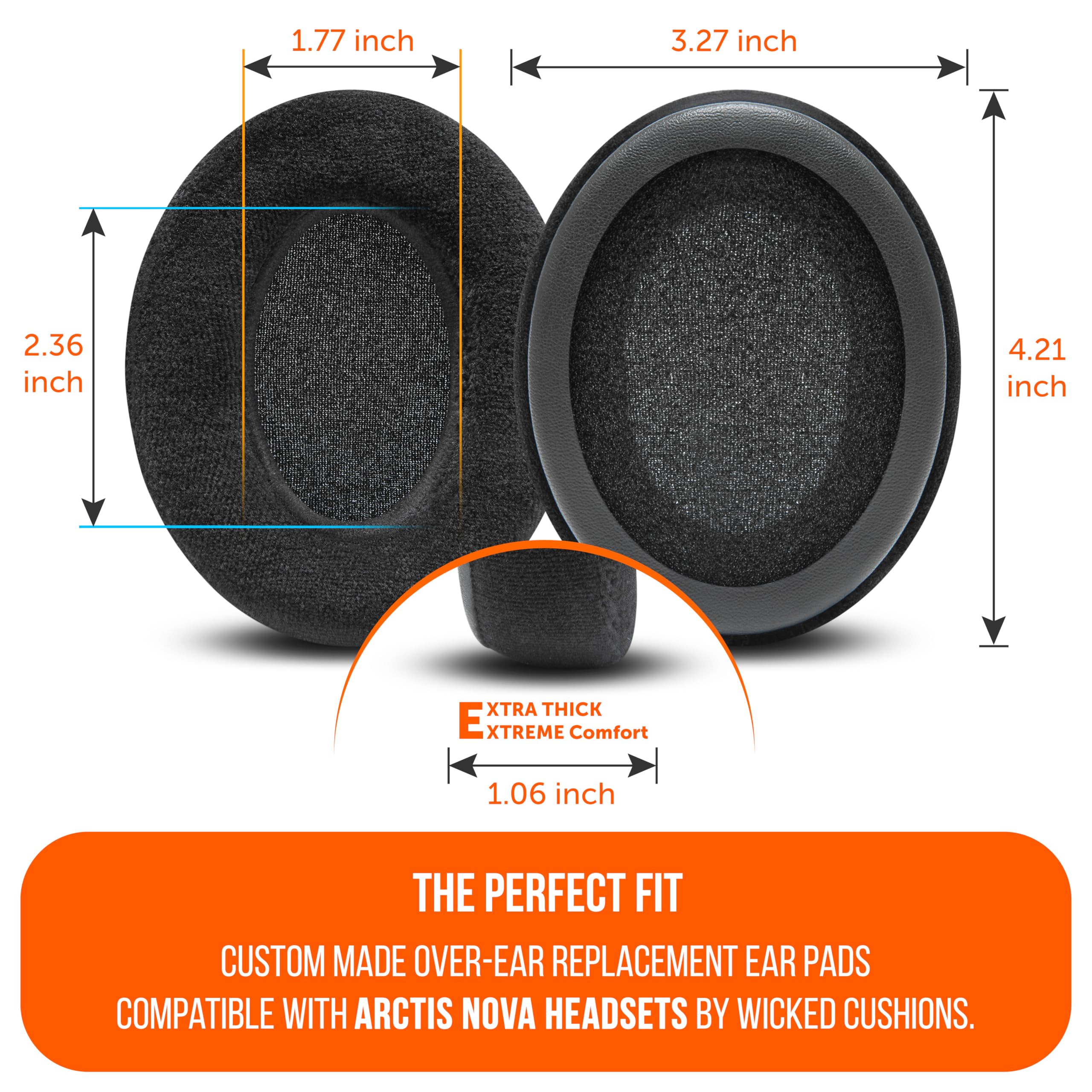 Foto 6 | Almohadillas Wc Stealthz Arctis Nova Para Steelseries Arctis Nova - Venta Internacional.
