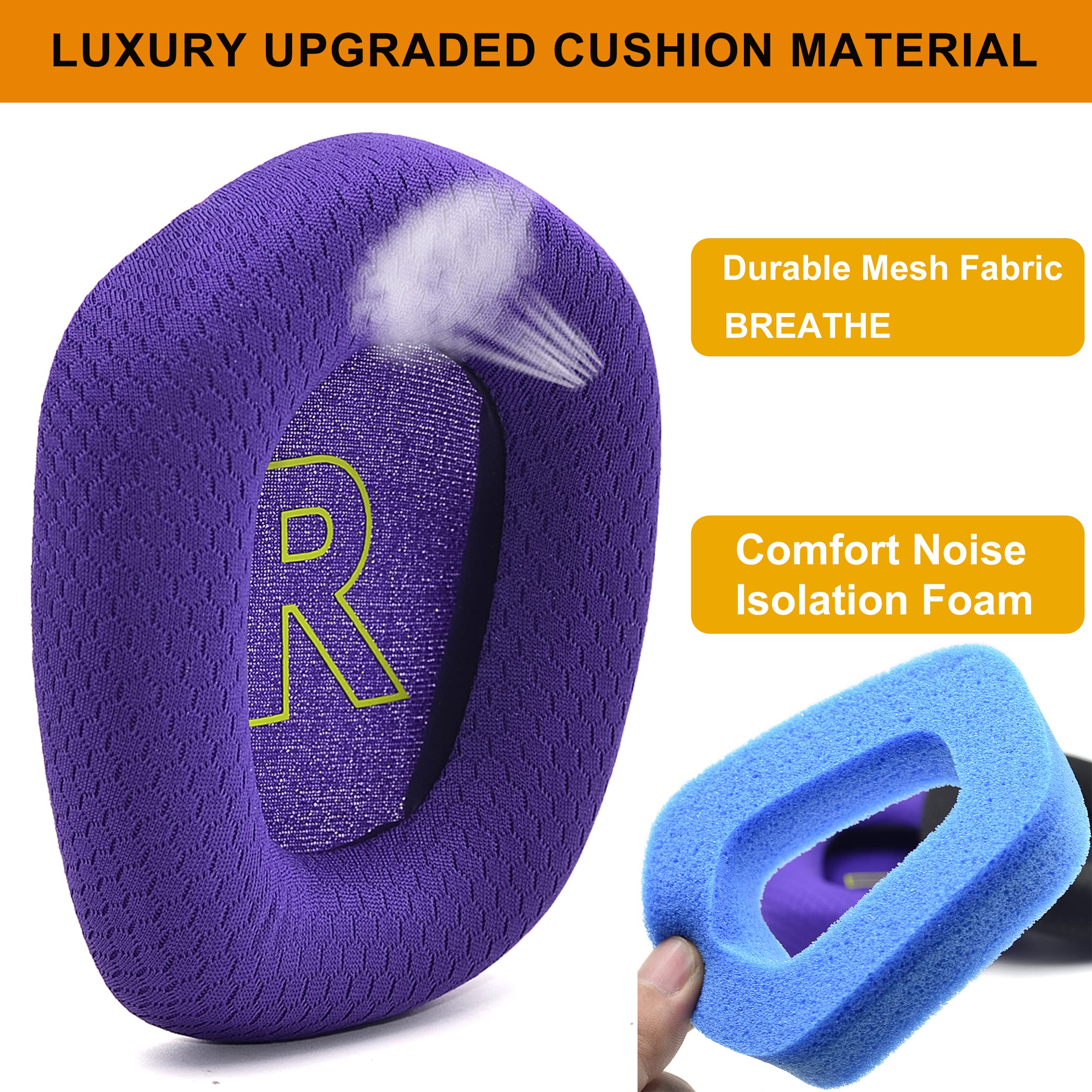 Foto 5 pulgar | Almohadillas De Repuesto Para Auriculares Para Juegos Logitech G733 G 733 - Venta Internacional.