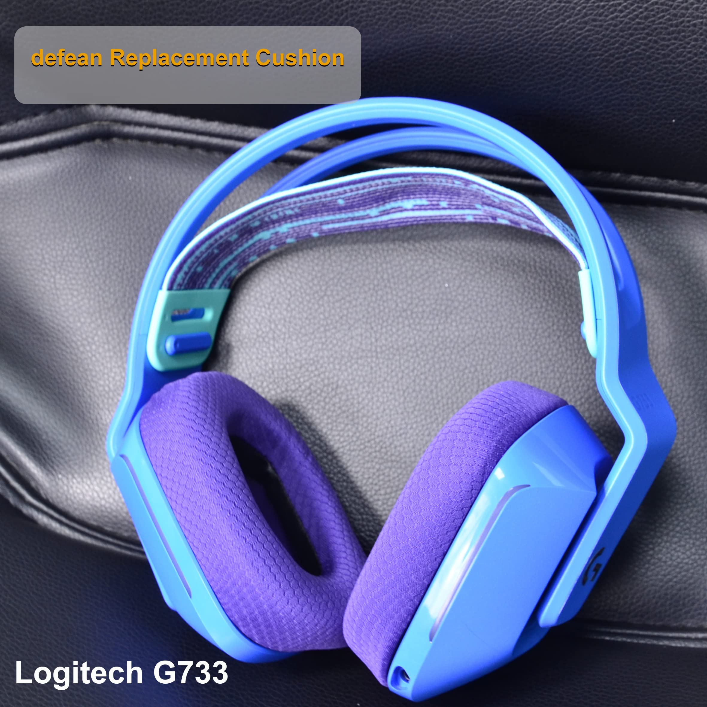 Foto 7 pulgar | Almohadillas De Repuesto Para Auriculares Para Juegos Logitech G733 G 733 - Venta Internacional.