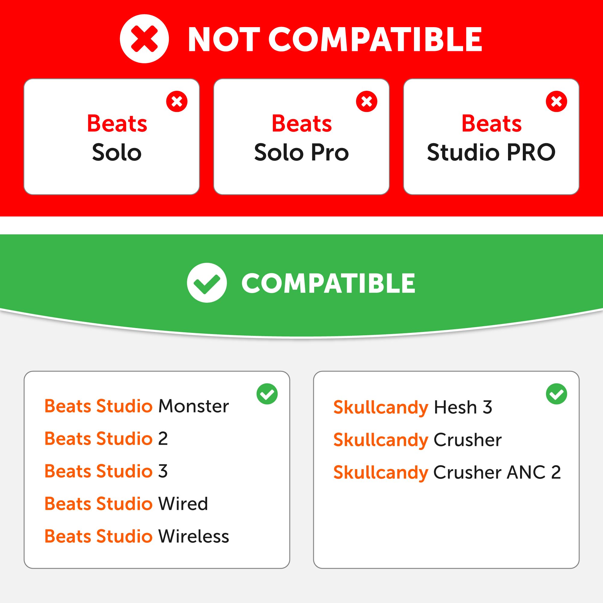 Foto 3 pulgar | Fundas Para Auriculares Wc Sweatz Studio Para Beats Studio 3 Y 2 - Venta Internacional.