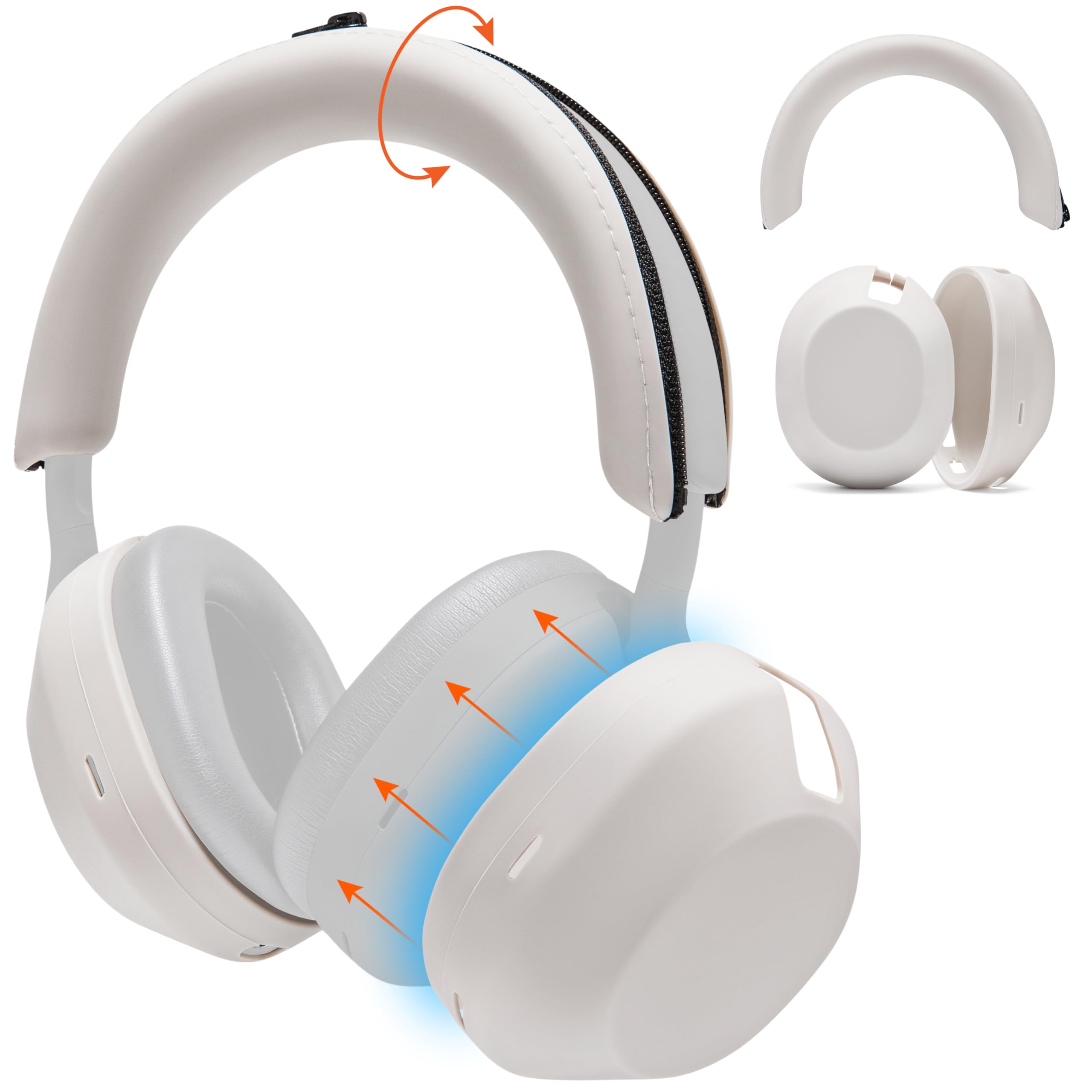 Foto 1 | Funda Protectora Para Auriculares Y Diadema Para Sony Wh1000xm5 - Venta Internacional.