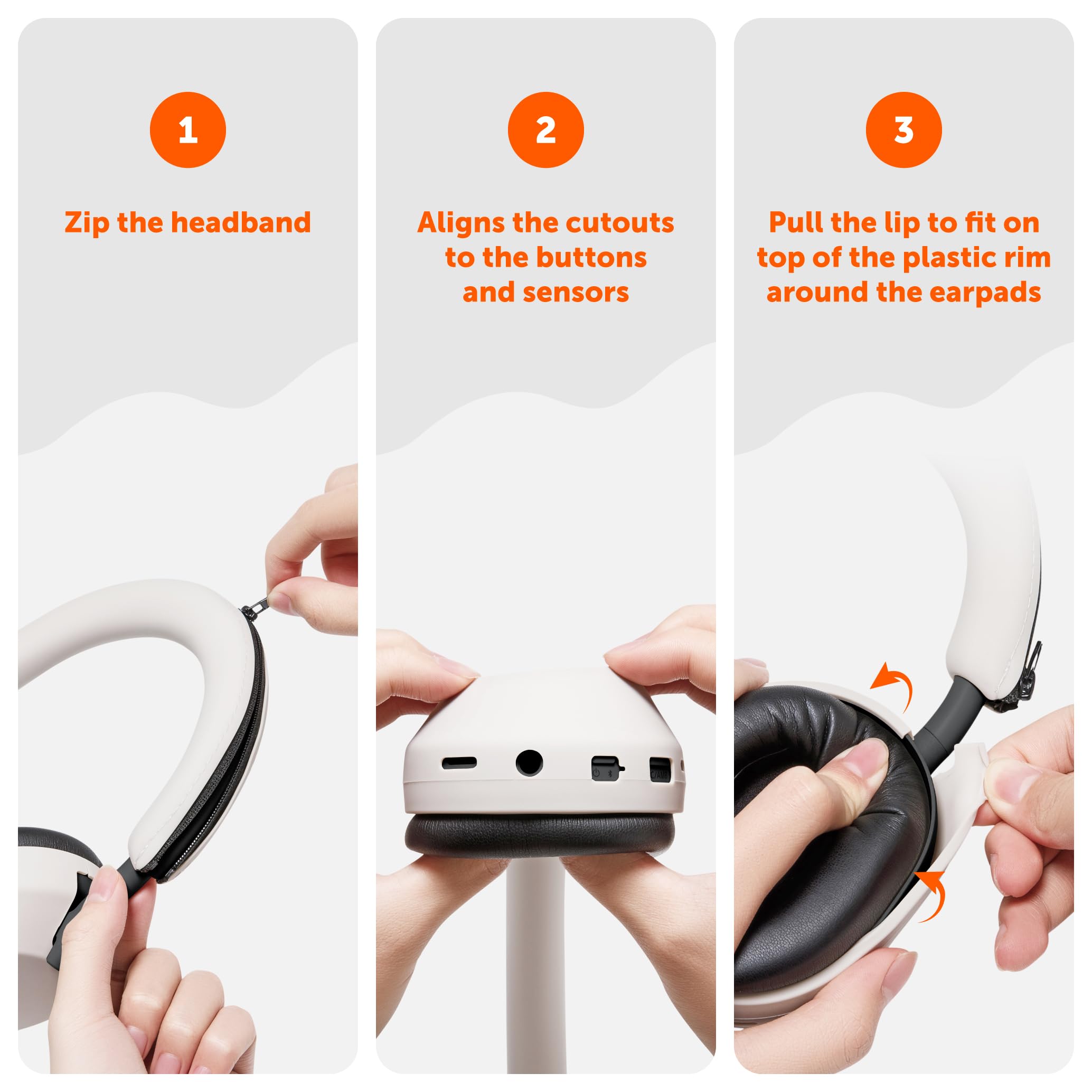 Foto 4 | Funda Protectora Para Auriculares Y Diadema Para Sony Wh1000xm5 - Venta Internacional.