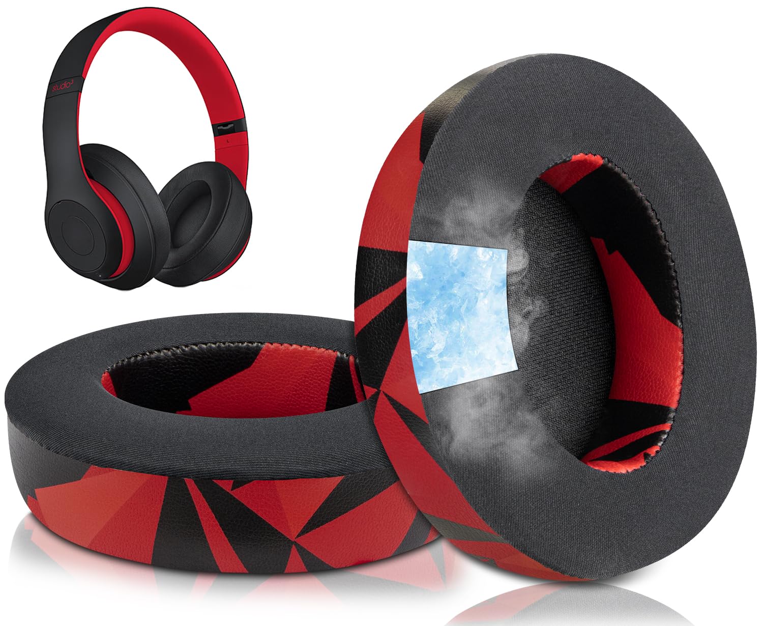 Foto 1 | Almohadillas De Repuesto  Gel Refrescante Solowit Para Beats - Venta Internacional.