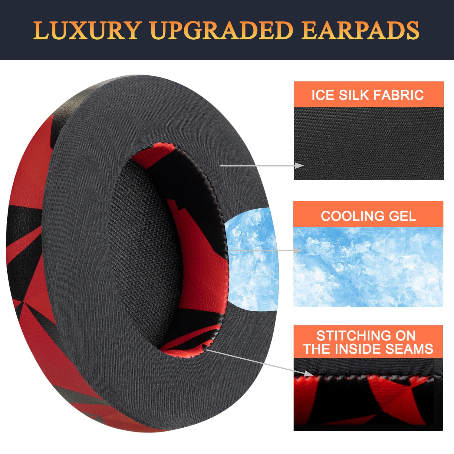 Foto 4 | Almohadillas De Repuesto  Gel Refrescante Solowit Para Beats - Venta Internacional.